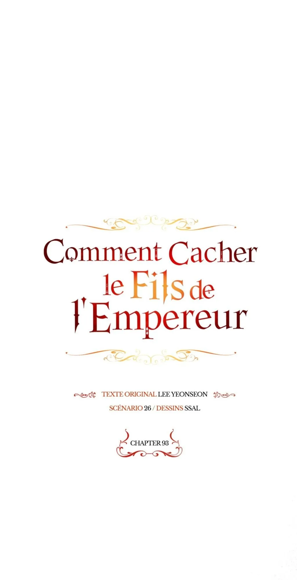 Read Comment cacher le fils de l’empereur Manga Online