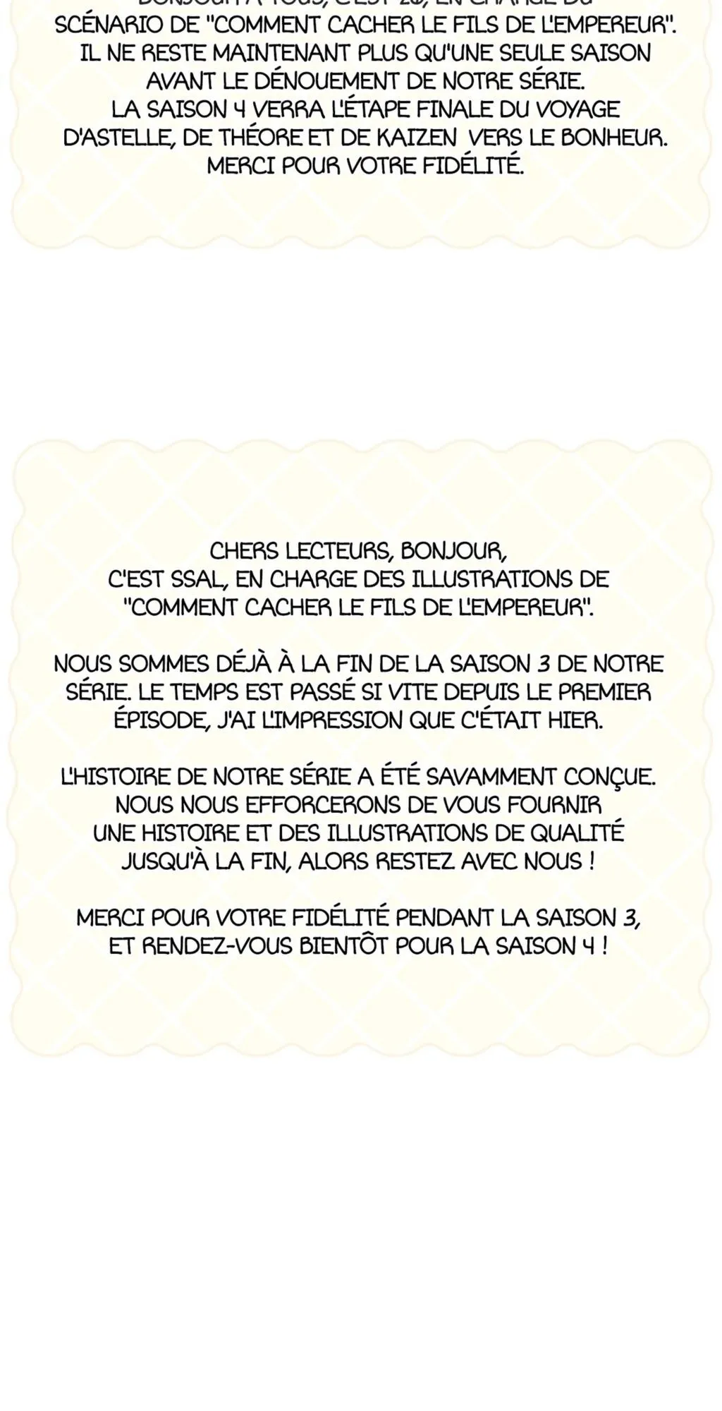 Read Comment cacher le fils de l’empereur Manga Online