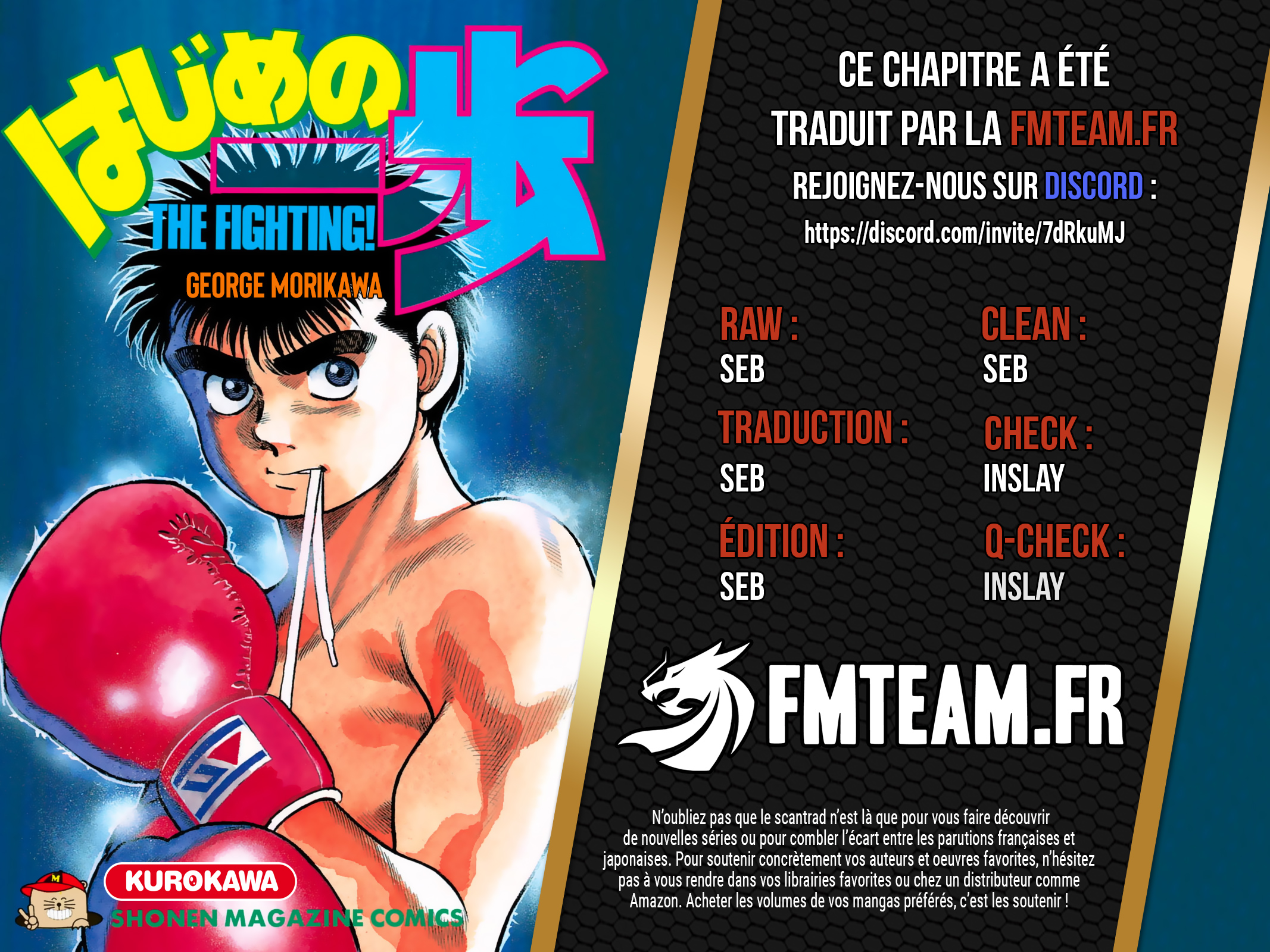 Read Hajime no Ippo FR Manga Online