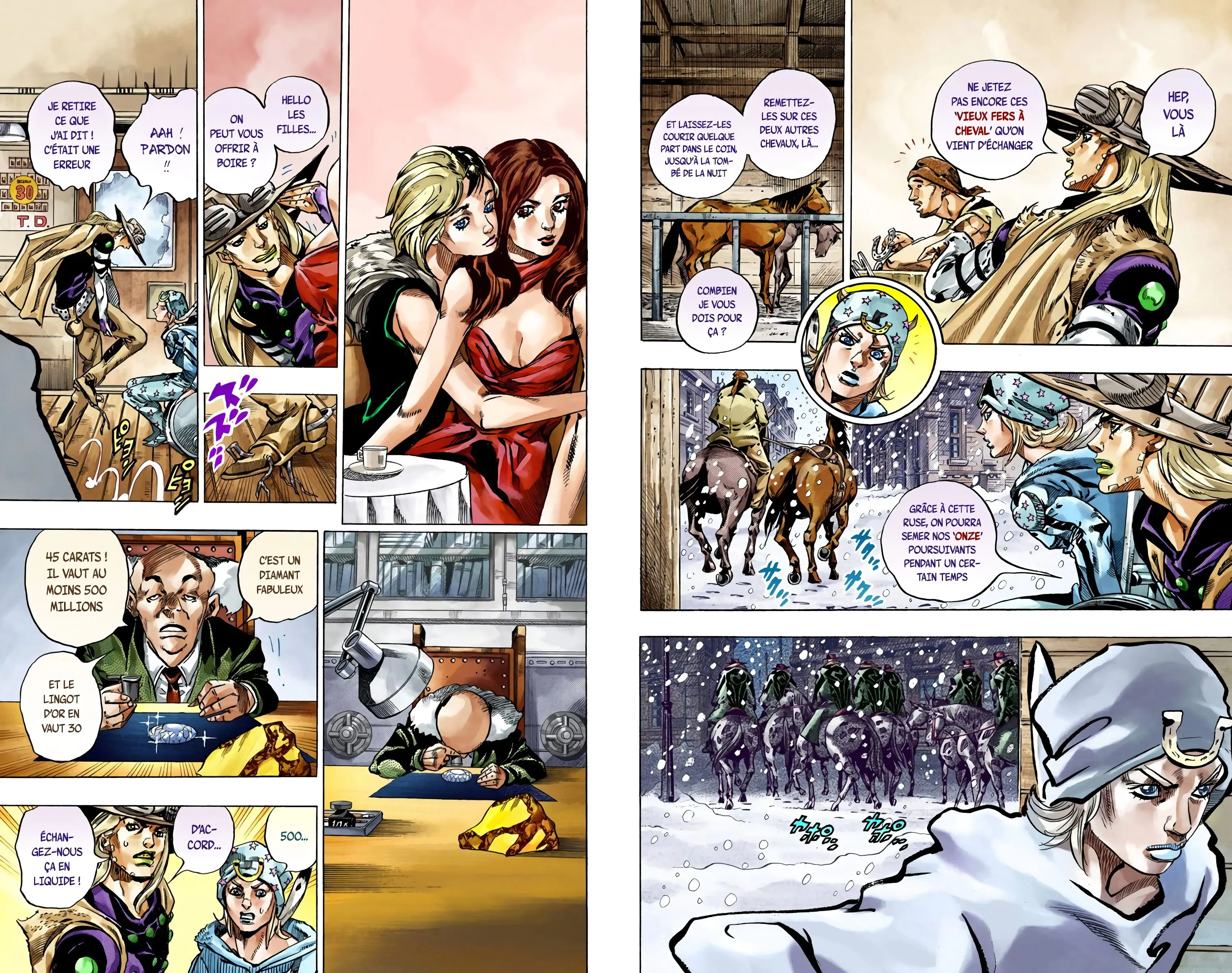 Read JoJo’s Bizarre Adventure Steel Ball Run FR Manga Online