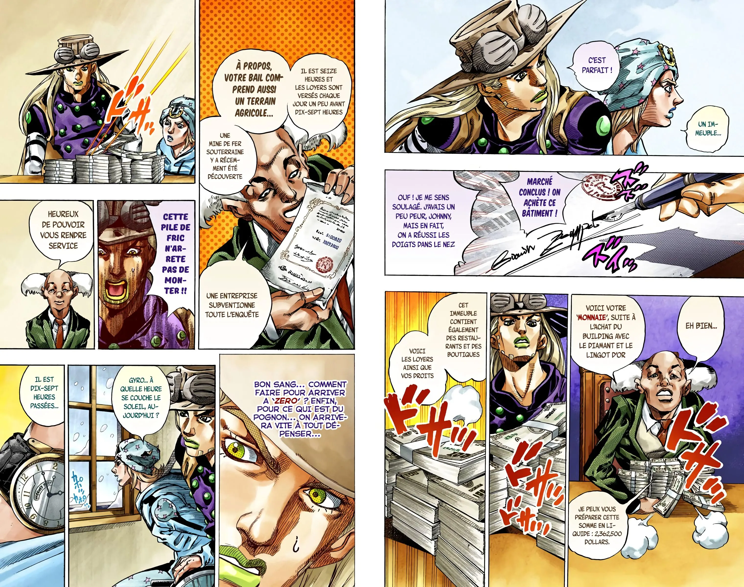 Read JoJo’s Bizarre Adventure Steel Ball Run FR Manga Online