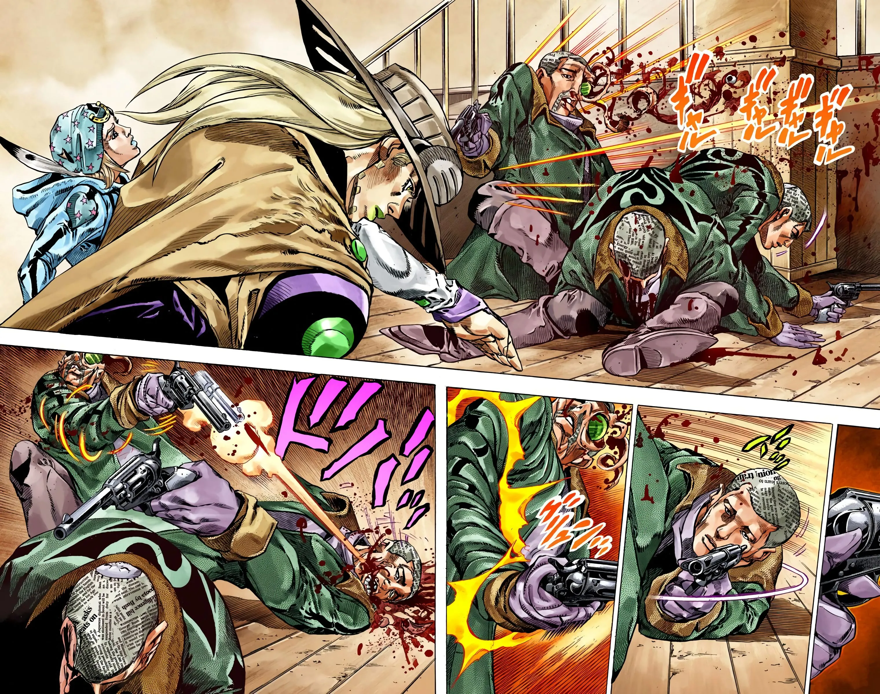 Read JoJo’s Bizarre Adventure Steel Ball Run FR Manga Online