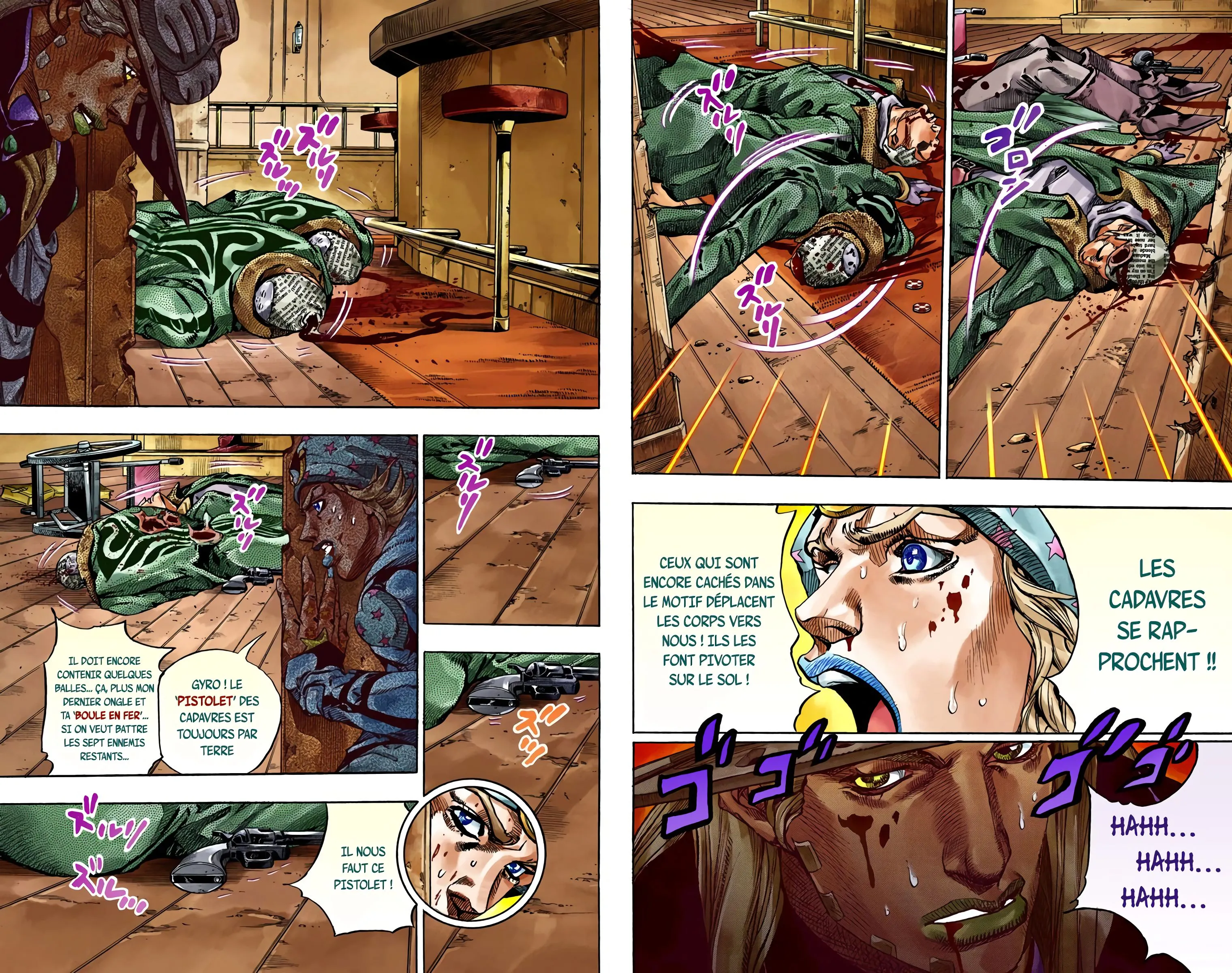 Read JoJo’s Bizarre Adventure Steel Ball Run FR Manga Online