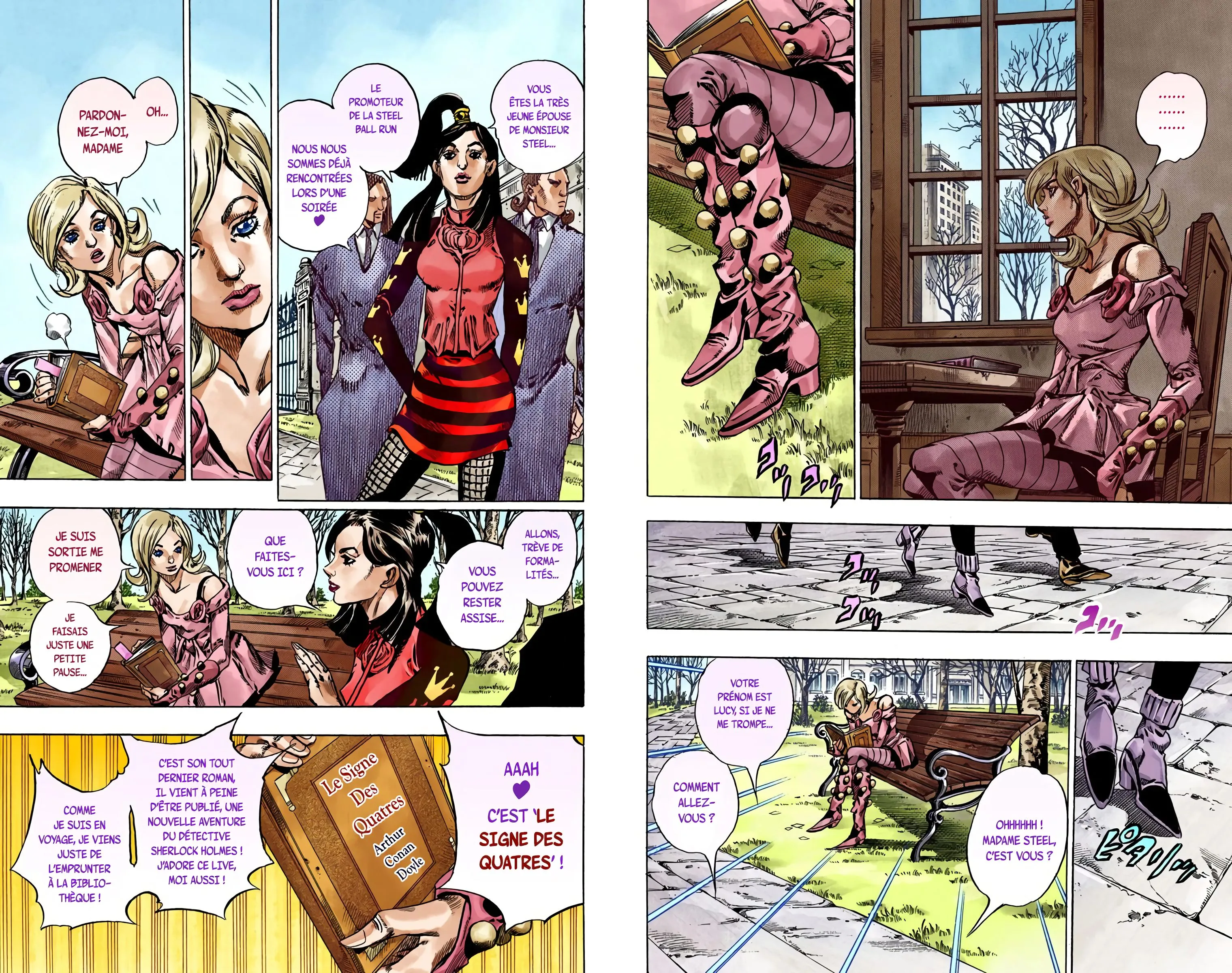 Read JoJo’s Bizarre Adventure Steel Ball Run FR Manga Online