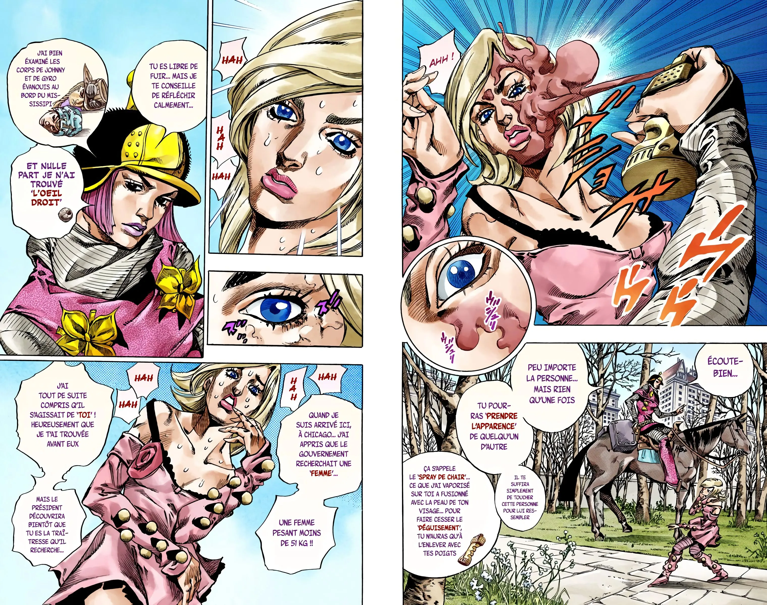 Read JoJo’s Bizarre Adventure Steel Ball Run FR Manga Online