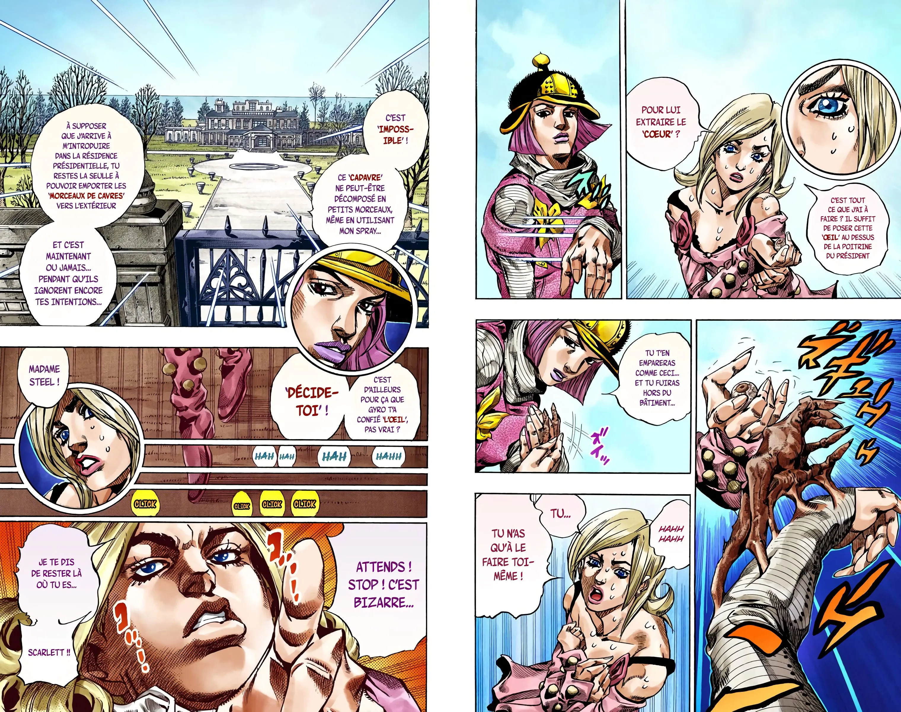 Read JoJo’s Bizarre Adventure Steel Ball Run FR Manga Online