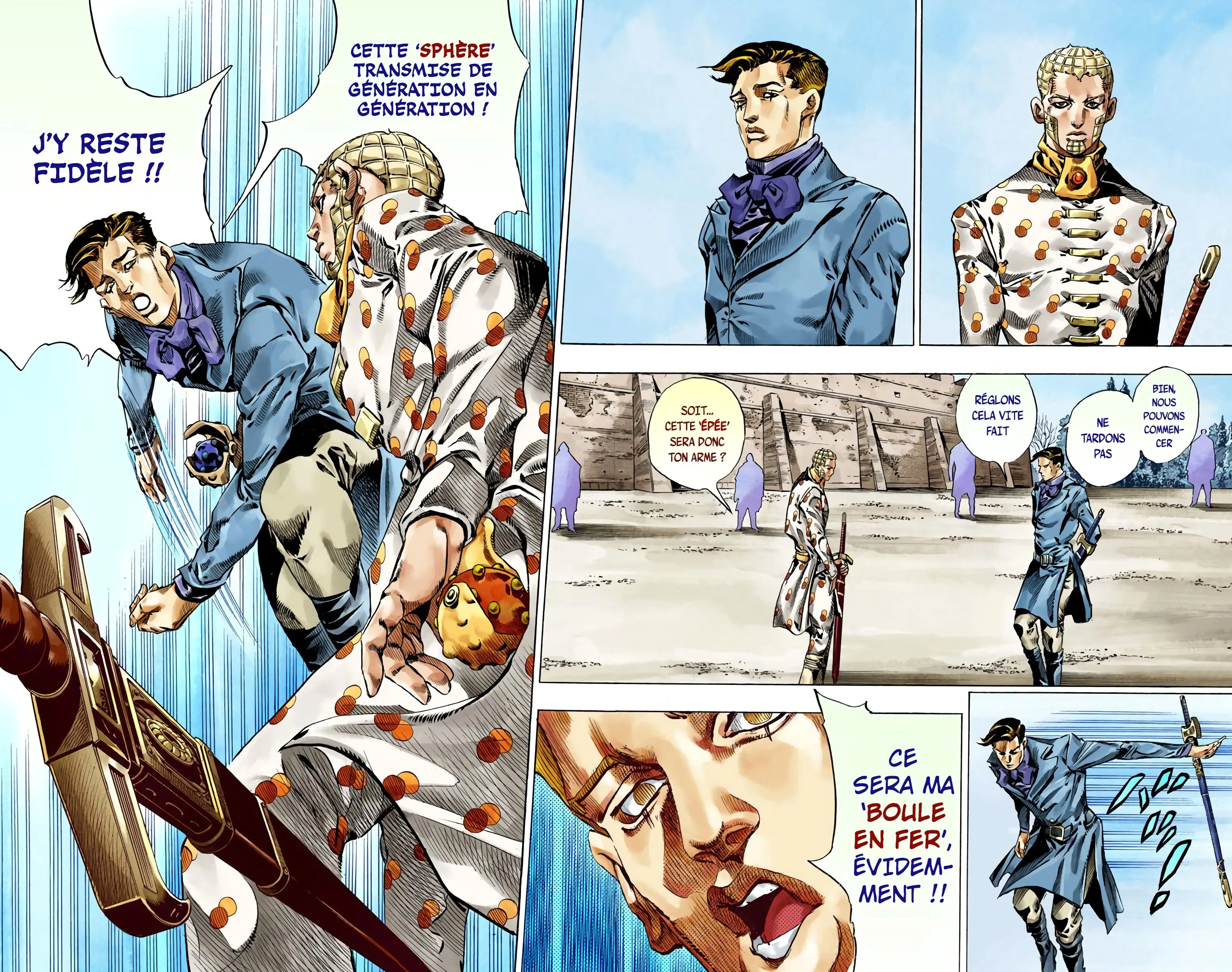Read JoJo’s Bizarre Adventure Steel Ball Run FR Manga Online