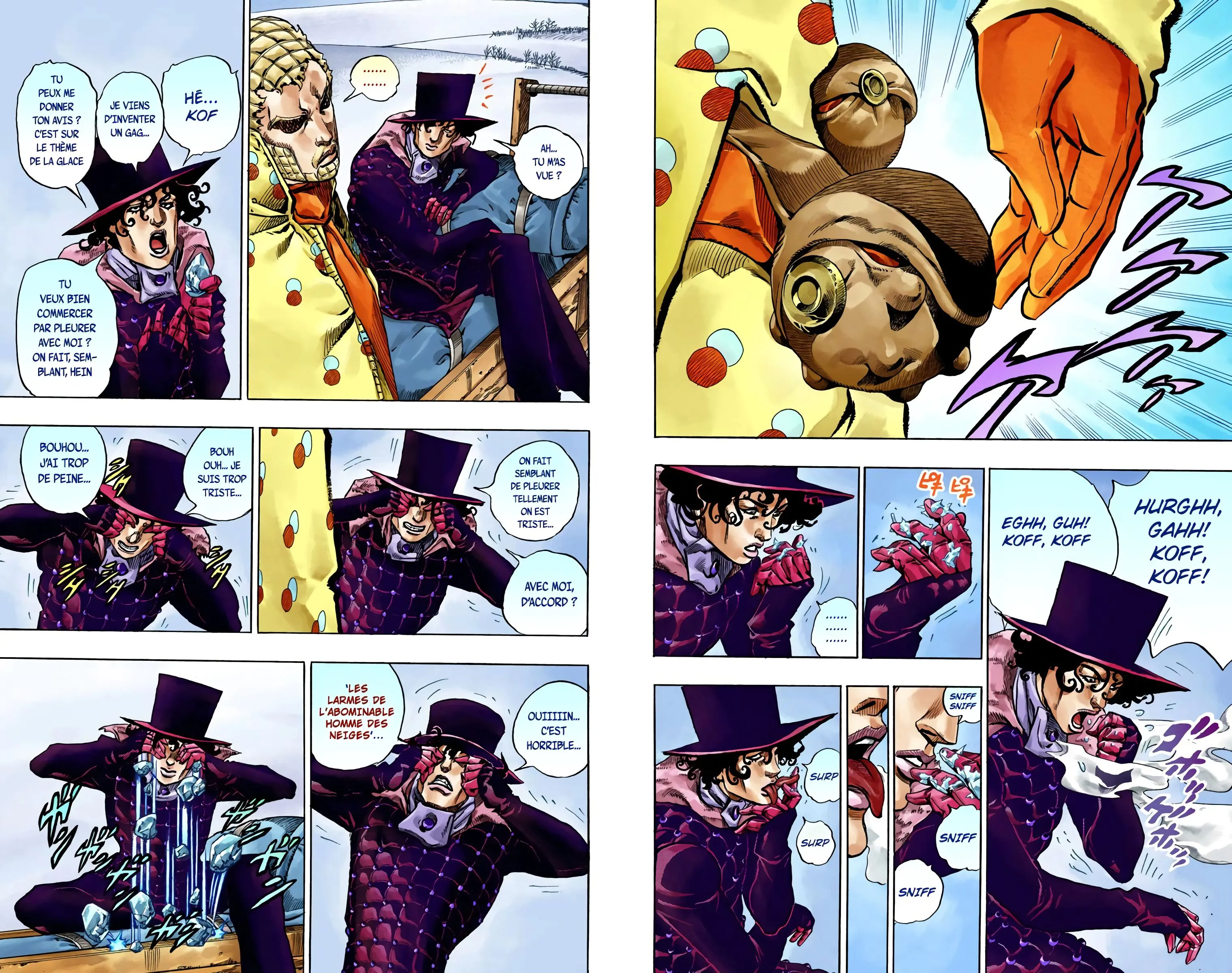 Read JoJo’s Bizarre Adventure Steel Ball Run FR Manga Online