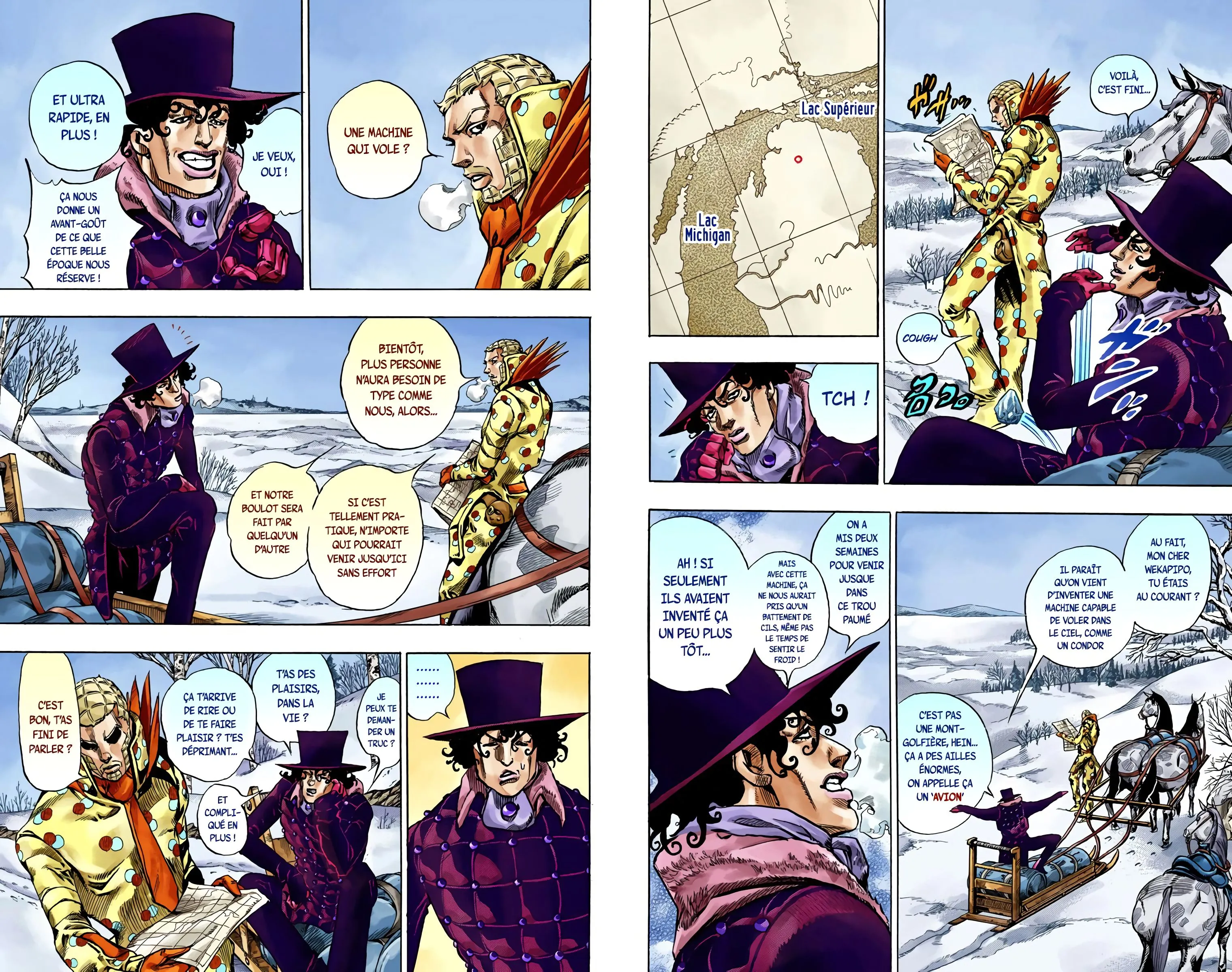 Read JoJo’s Bizarre Adventure Steel Ball Run FR Manga Online