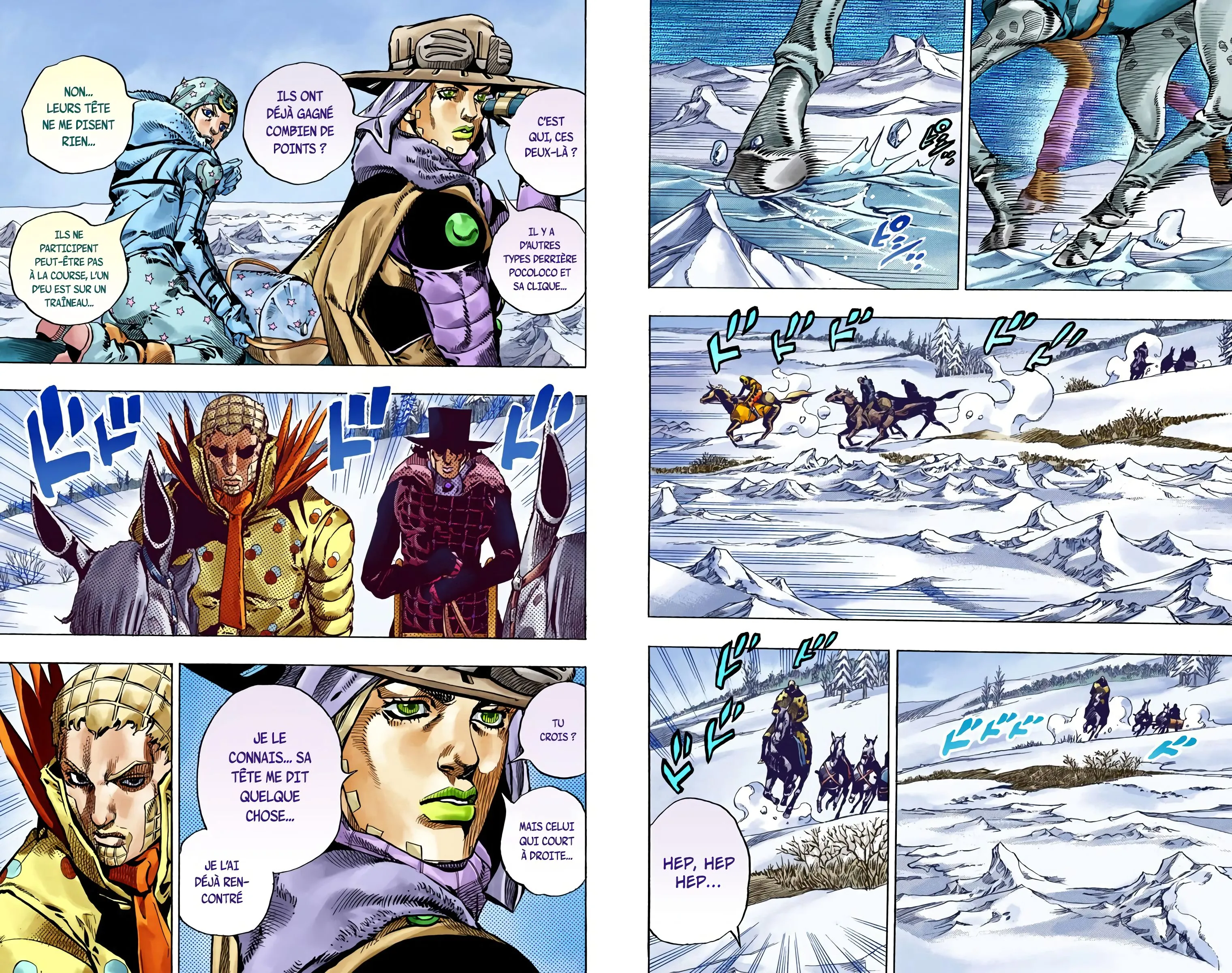 Read JoJo’s Bizarre Adventure Steel Ball Run FR Manga Online
