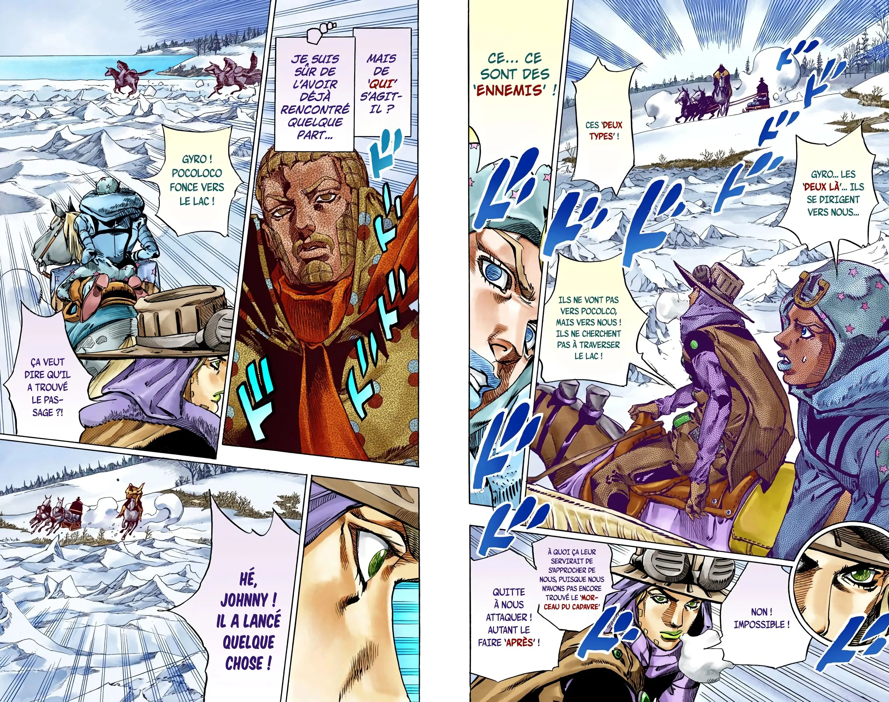 Read JoJo’s Bizarre Adventure Steel Ball Run FR Manga Online