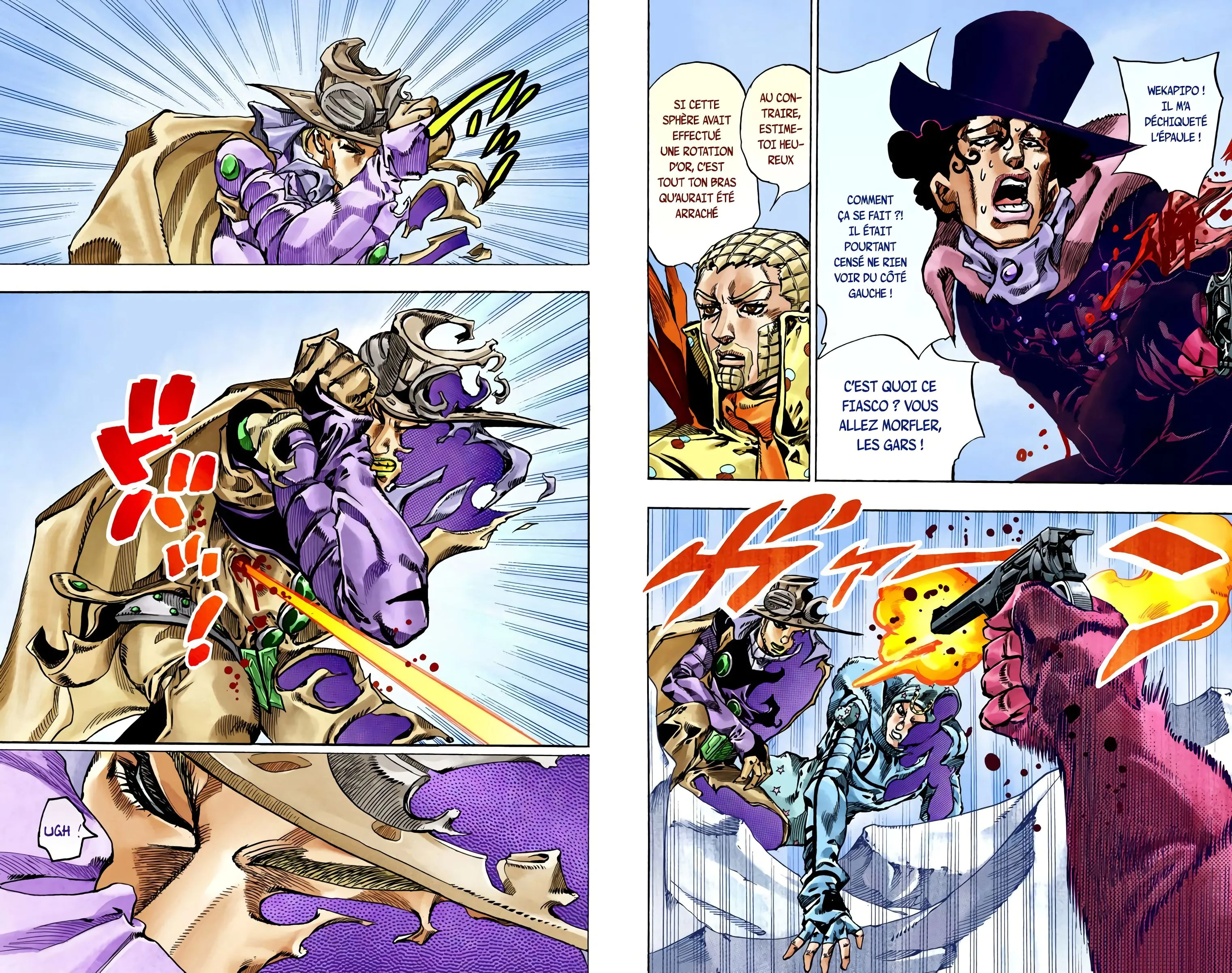 Read JoJo’s Bizarre Adventure Steel Ball Run FR Manga Online