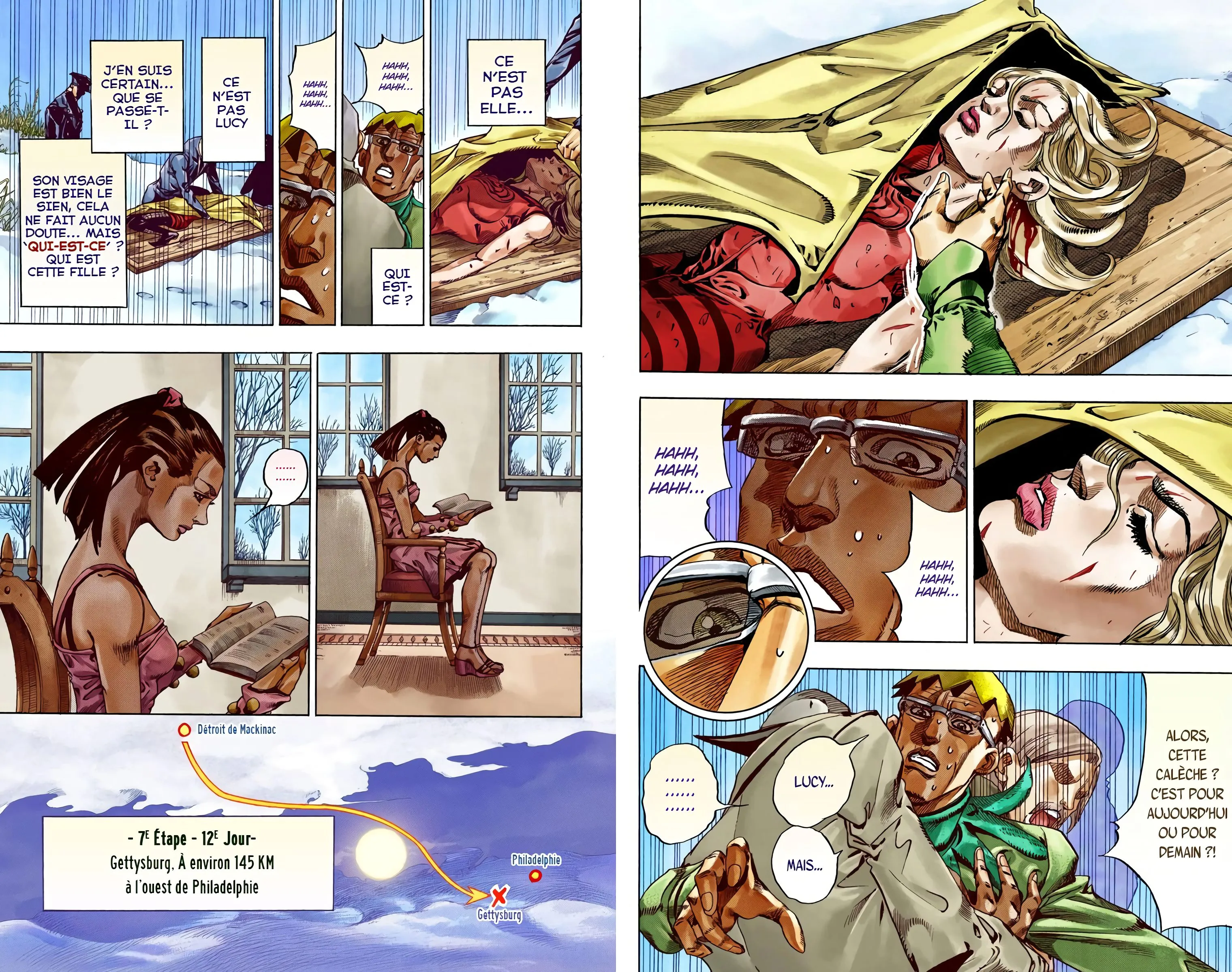 Read JoJo’s Bizarre Adventure Steel Ball Run FR Manga Online