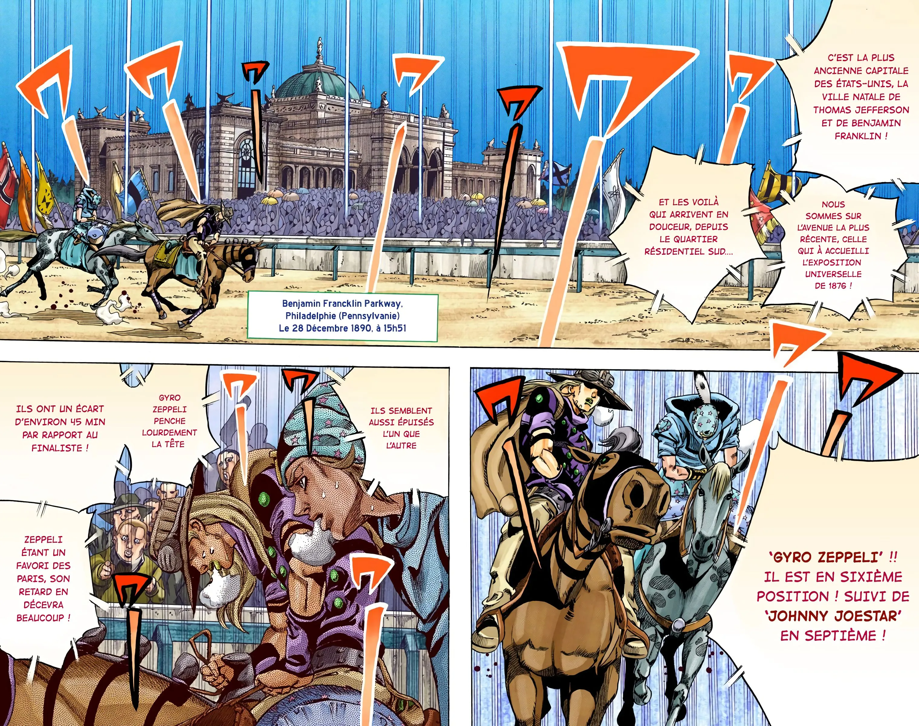 Read JoJo’s Bizarre Adventure Steel Ball Run FR Manga Online