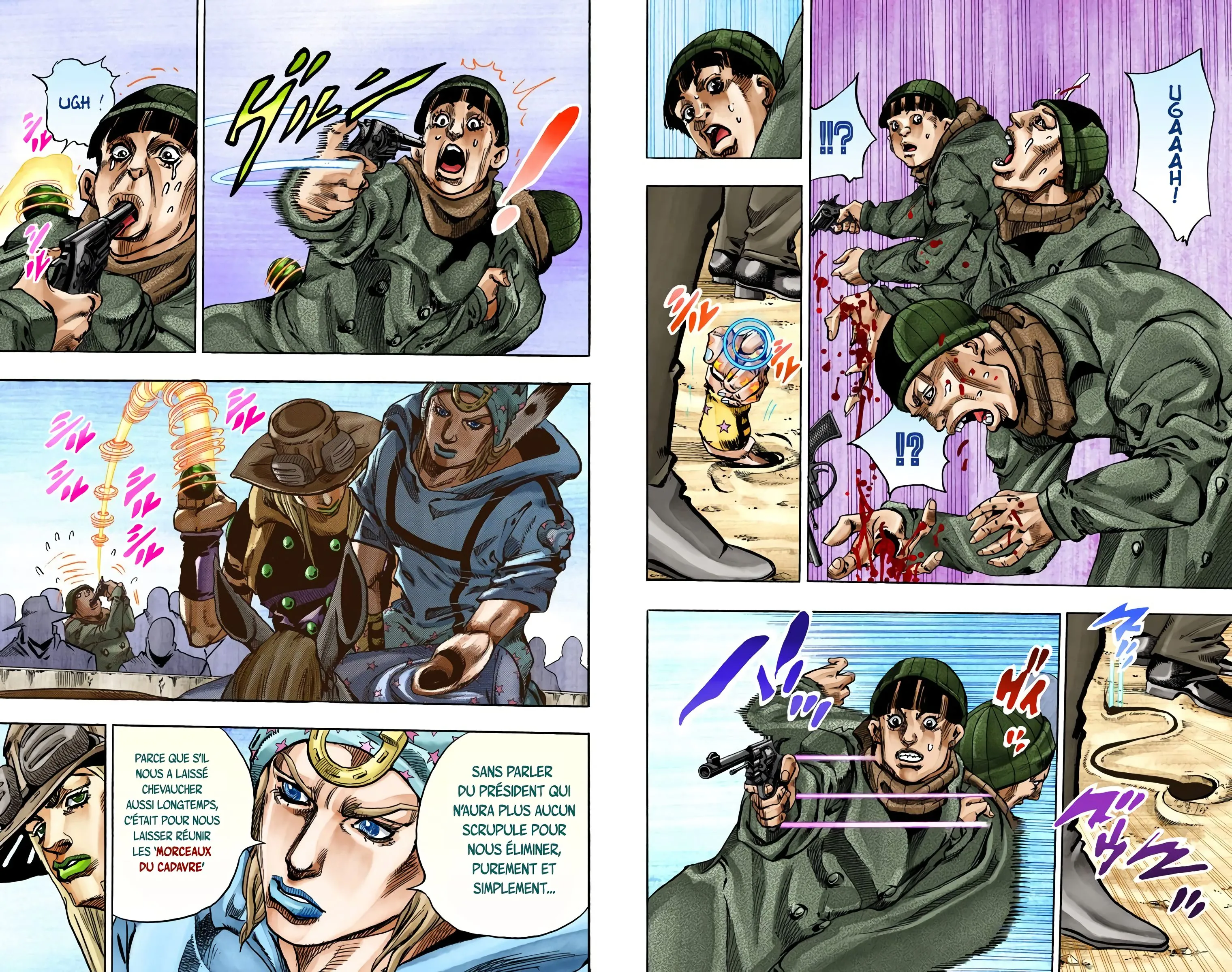 Read JoJo’s Bizarre Adventure Steel Ball Run FR Manga Online