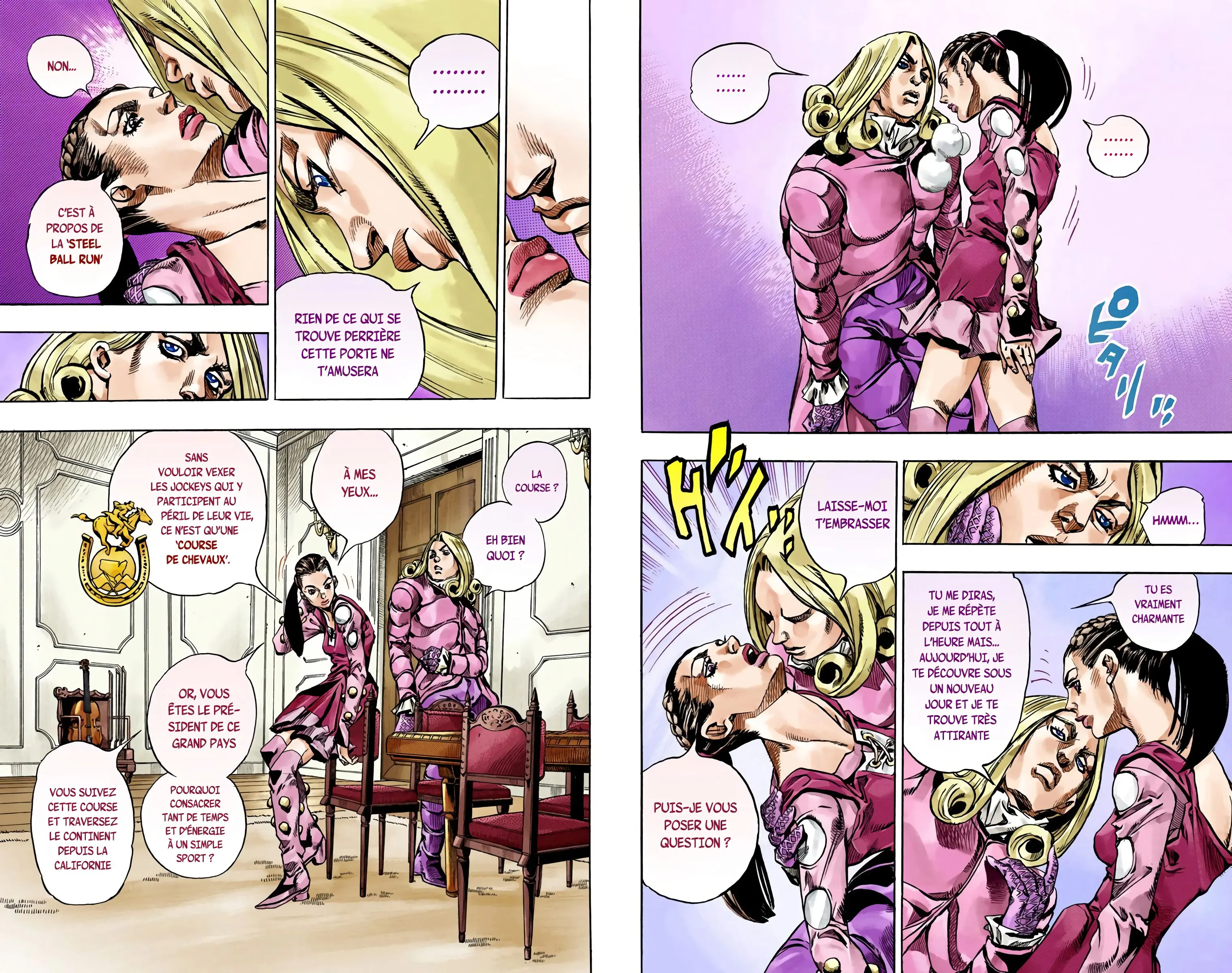 Read JoJo’s Bizarre Adventure Steel Ball Run FR Manga Online