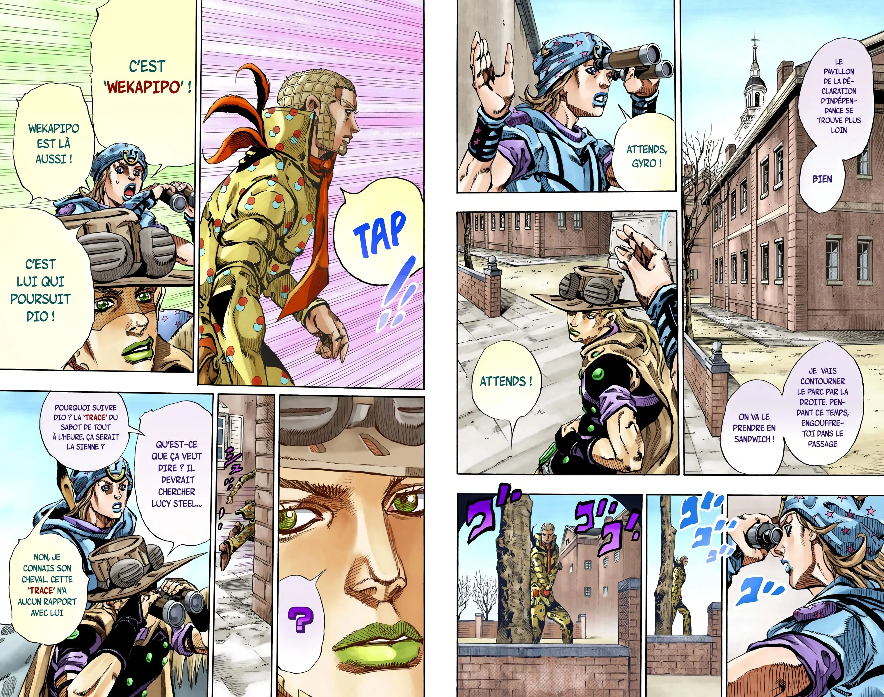 Read JoJo’s Bizarre Adventure Steel Ball Run FR Manga Online