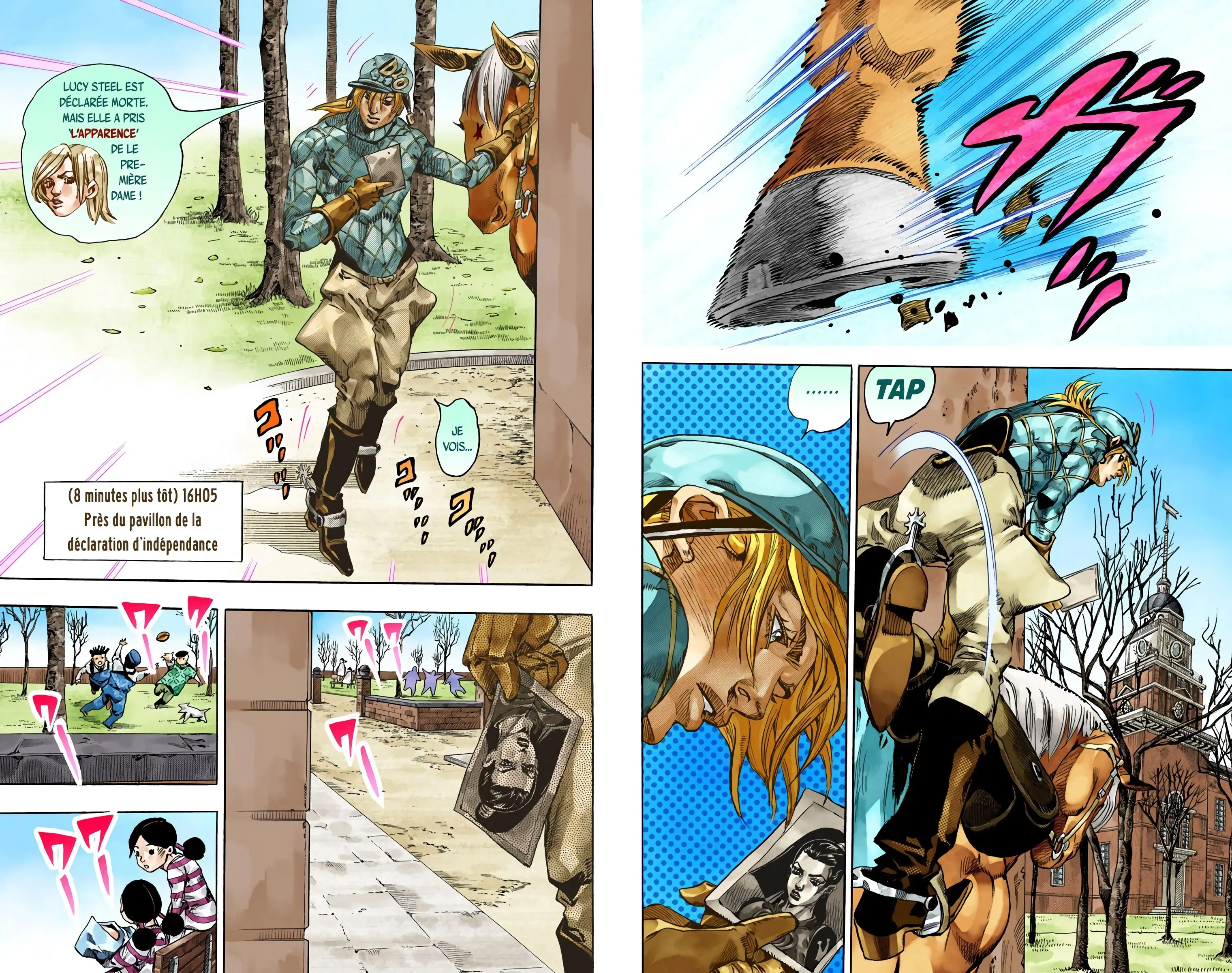 Read JoJo’s Bizarre Adventure Steel Ball Run FR Manga Online