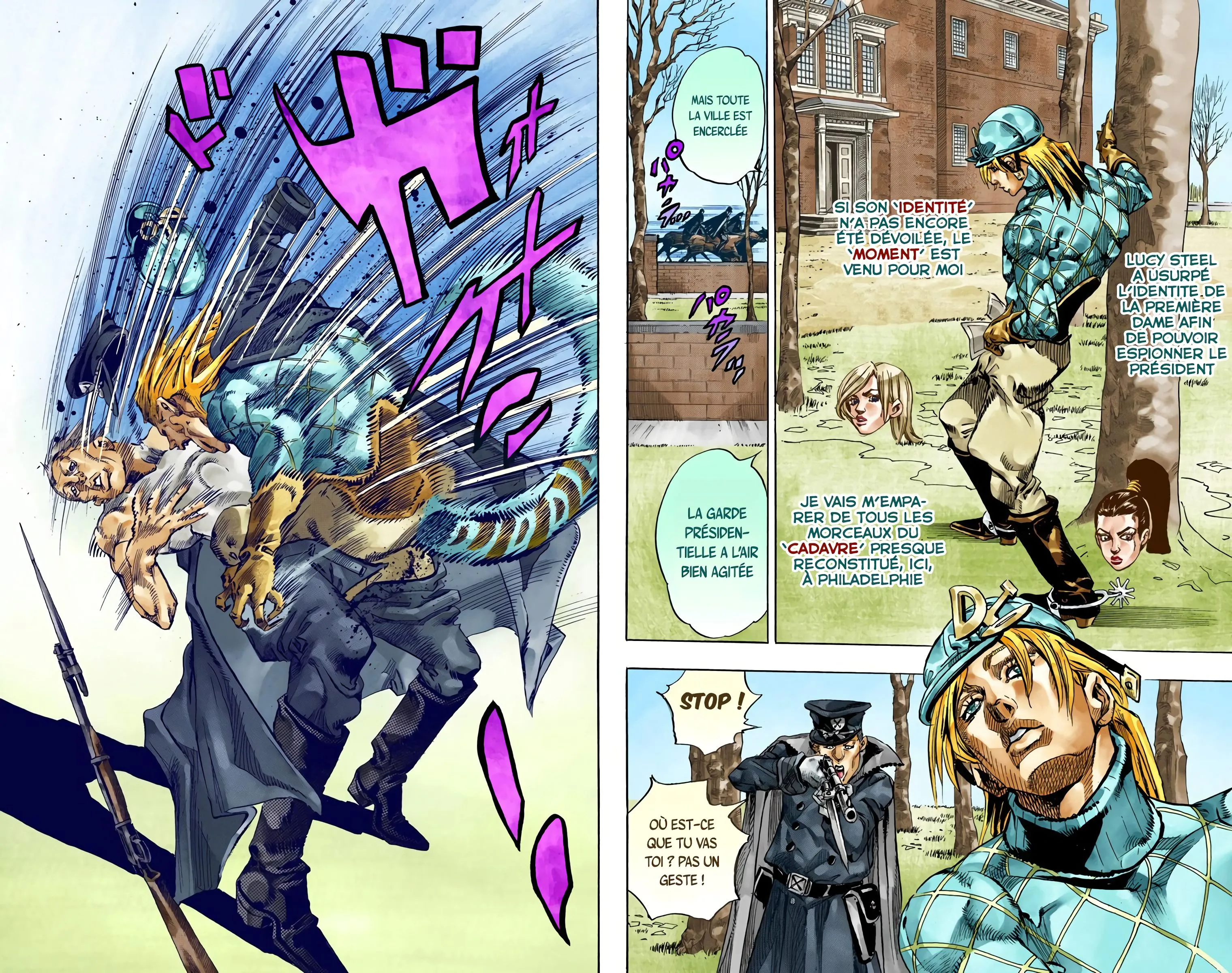 Read JoJo’s Bizarre Adventure Steel Ball Run FR Manga Online