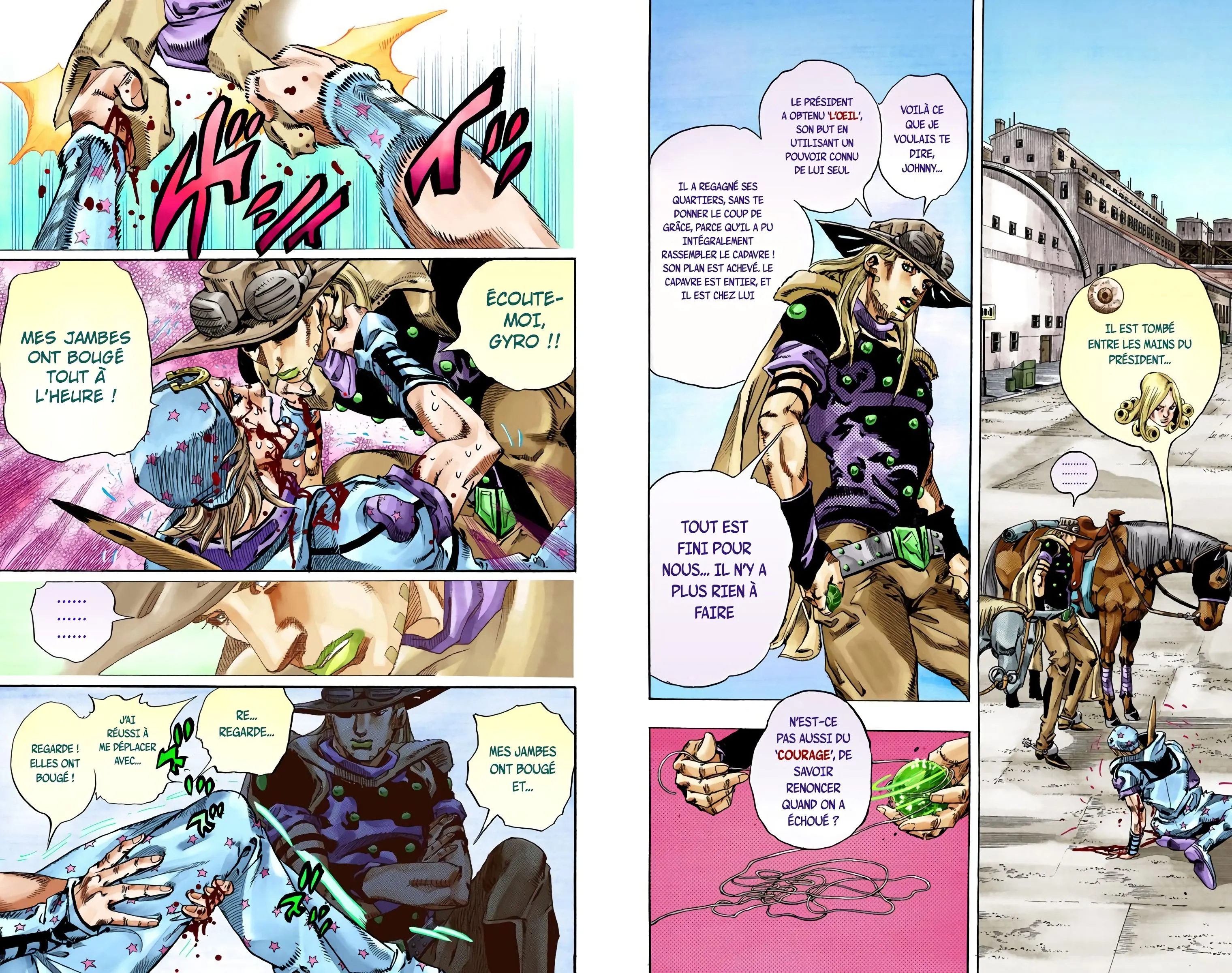 Read JoJo’s Bizarre Adventure Steel Ball Run FR Manga Online