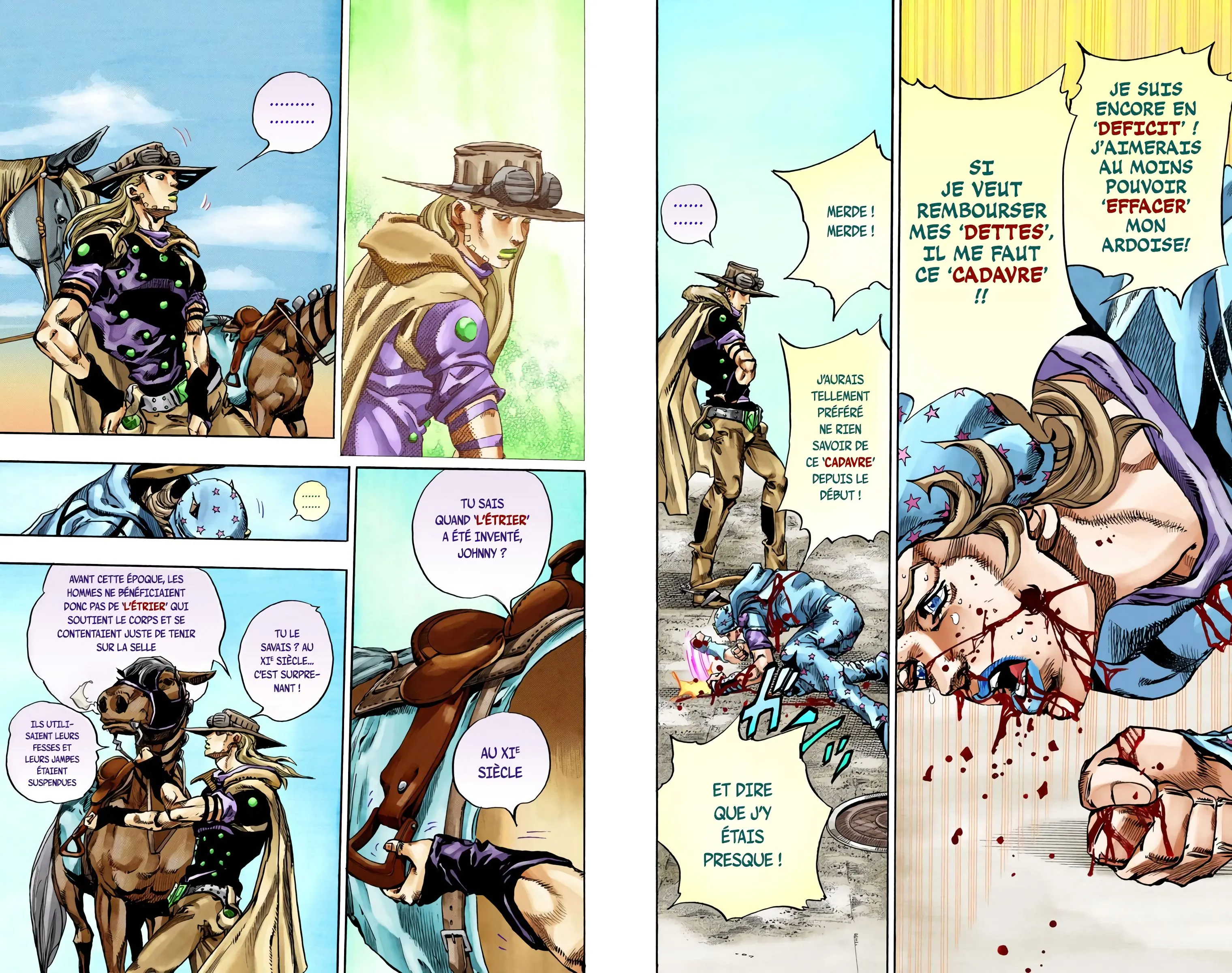 Read JoJo’s Bizarre Adventure Steel Ball Run FR Manga Online