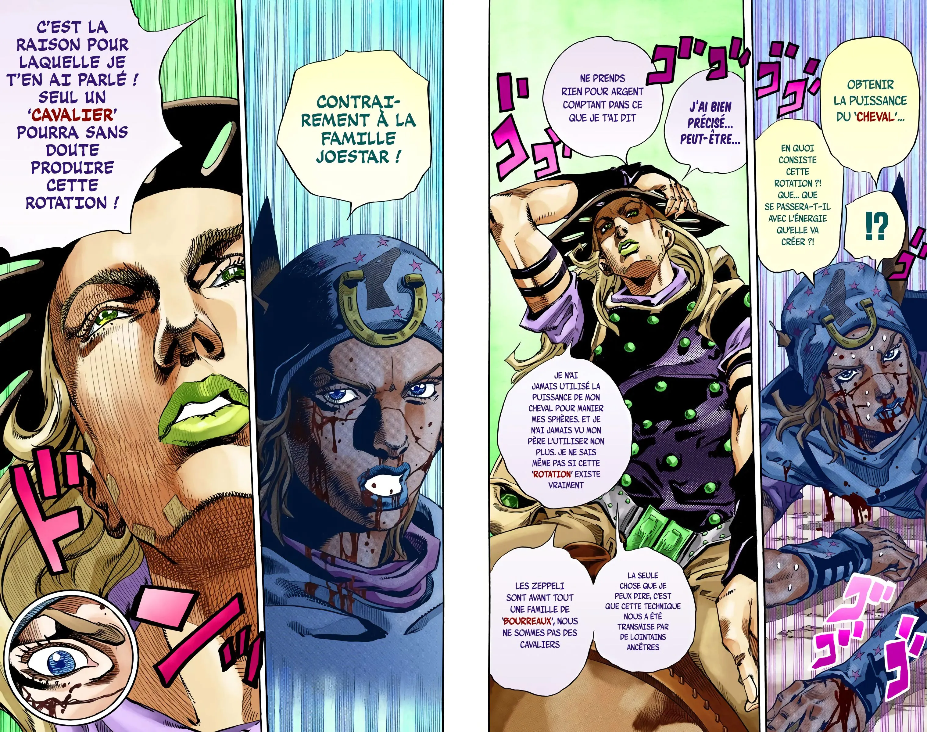 Read JoJo’s Bizarre Adventure Steel Ball Run FR Manga Online
