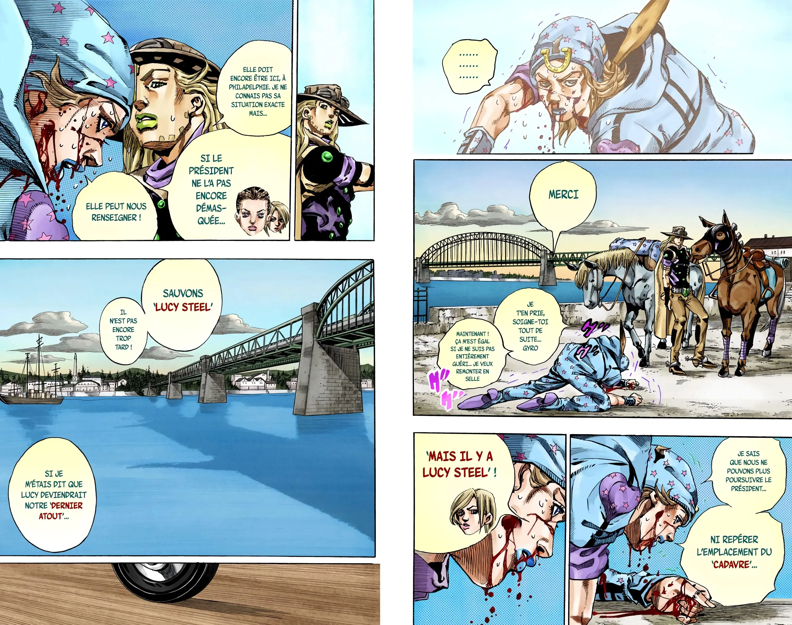 Read JoJo’s Bizarre Adventure Steel Ball Run FR Manga Online