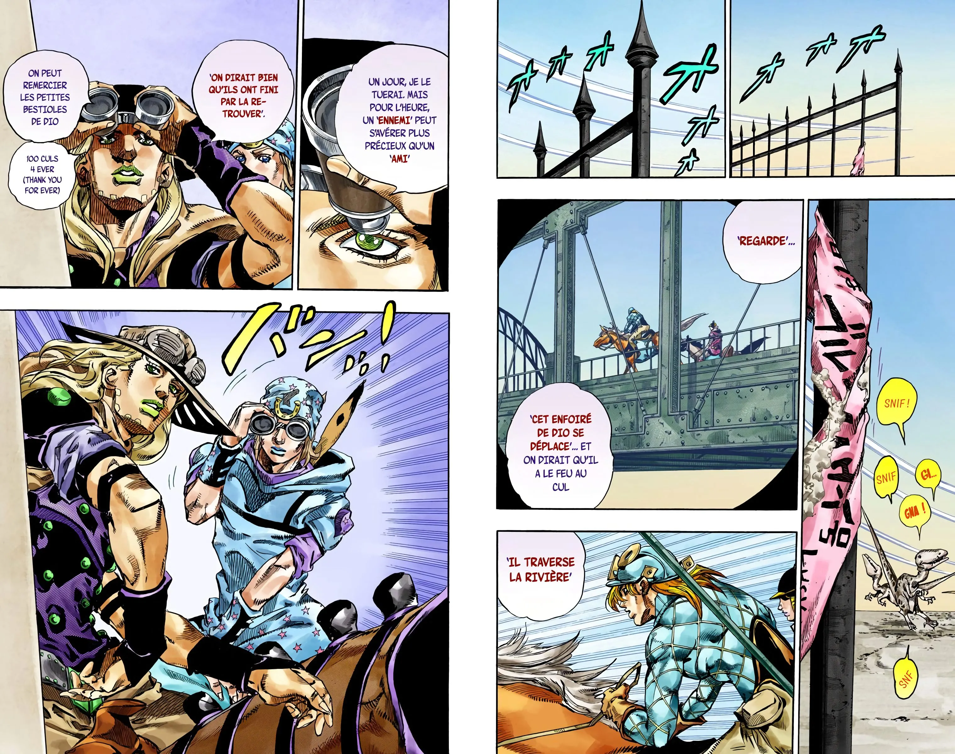 Read JoJo’s Bizarre Adventure Steel Ball Run FR Manga Online