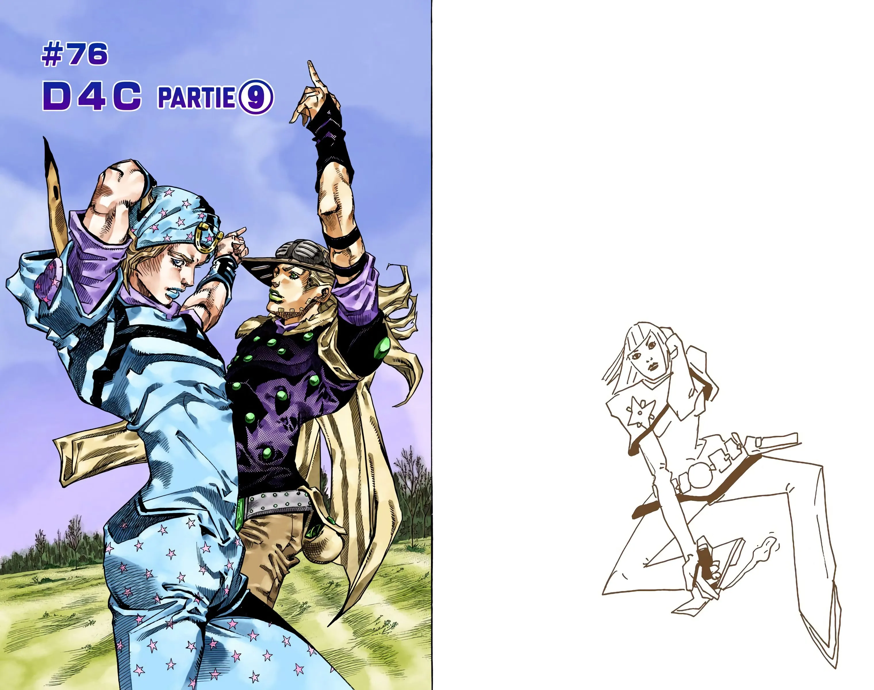 Read JoJo’s Bizarre Adventure Steel Ball Run FR Manga Online