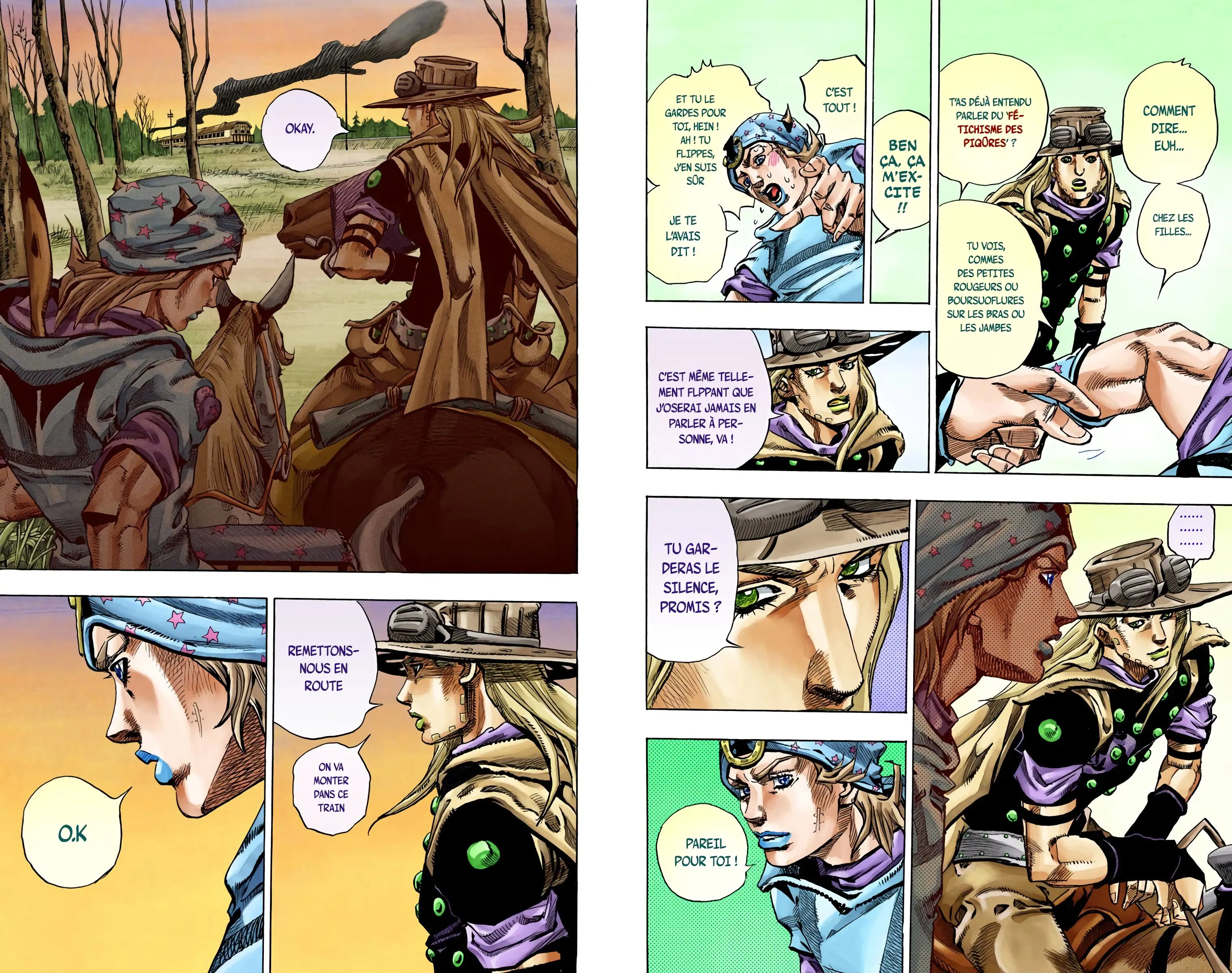 Read JoJo’s Bizarre Adventure Steel Ball Run FR Manga Online