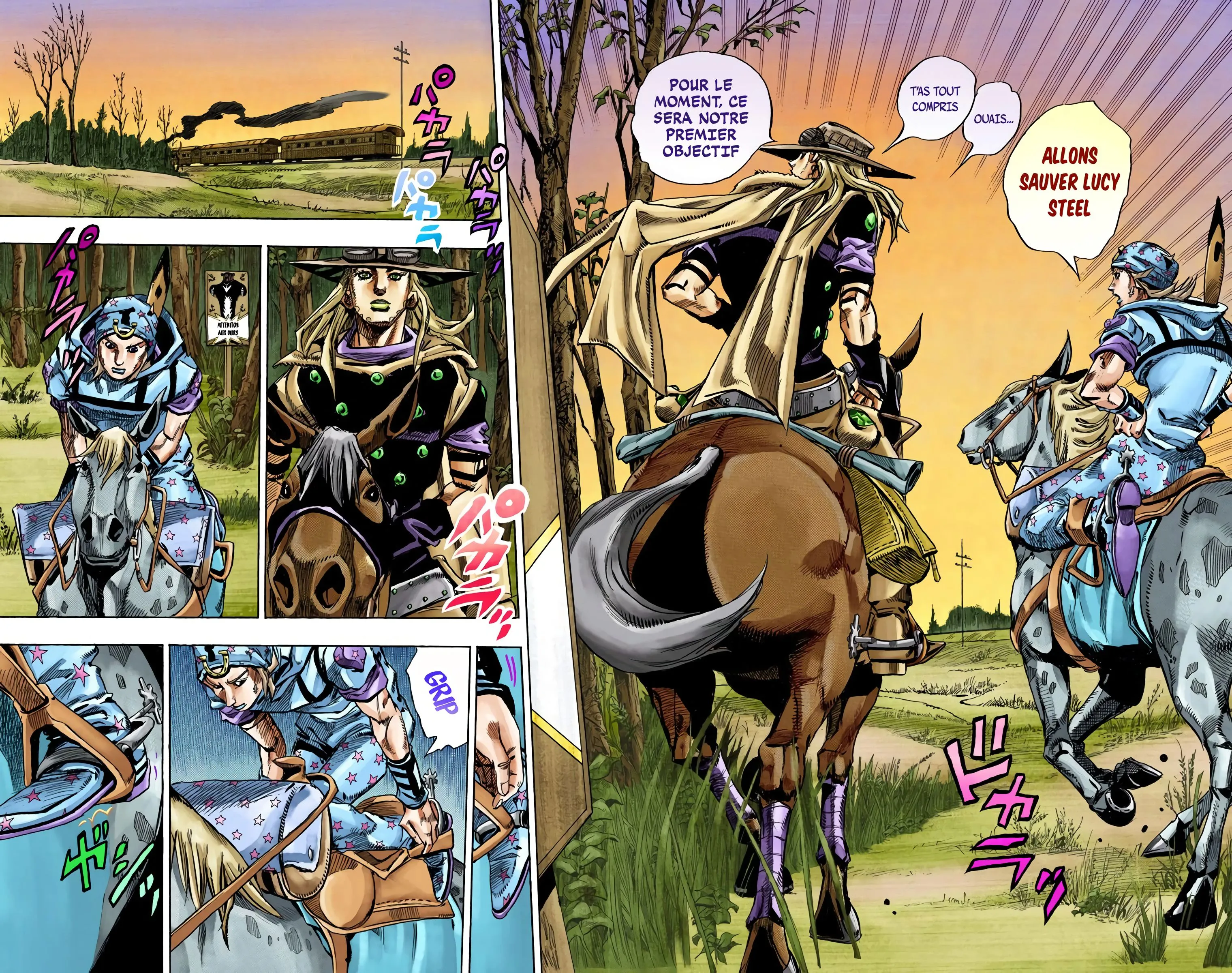 Read JoJo’s Bizarre Adventure Steel Ball Run FR Manga Online