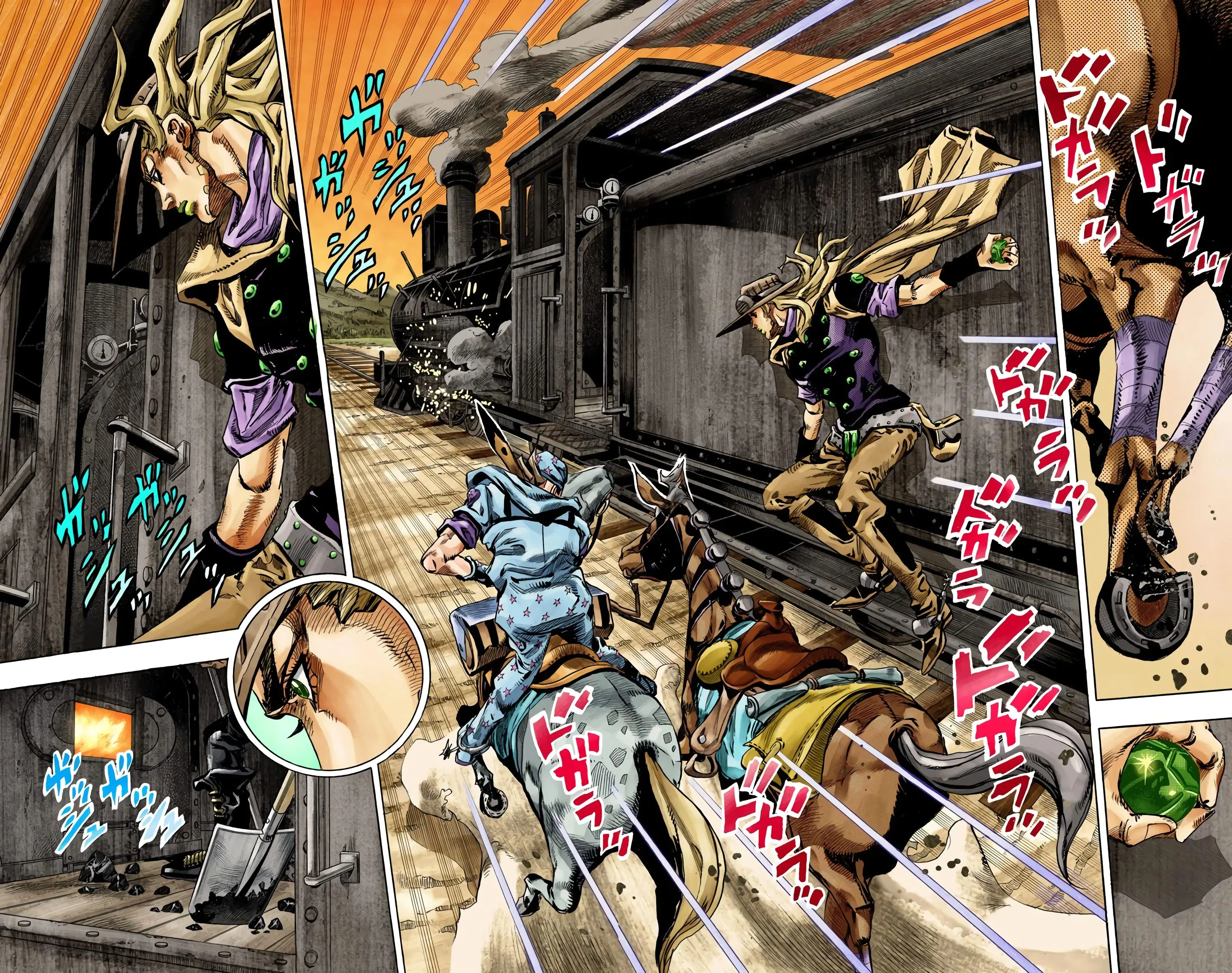 Read JoJo’s Bizarre Adventure Steel Ball Run FR Manga Online