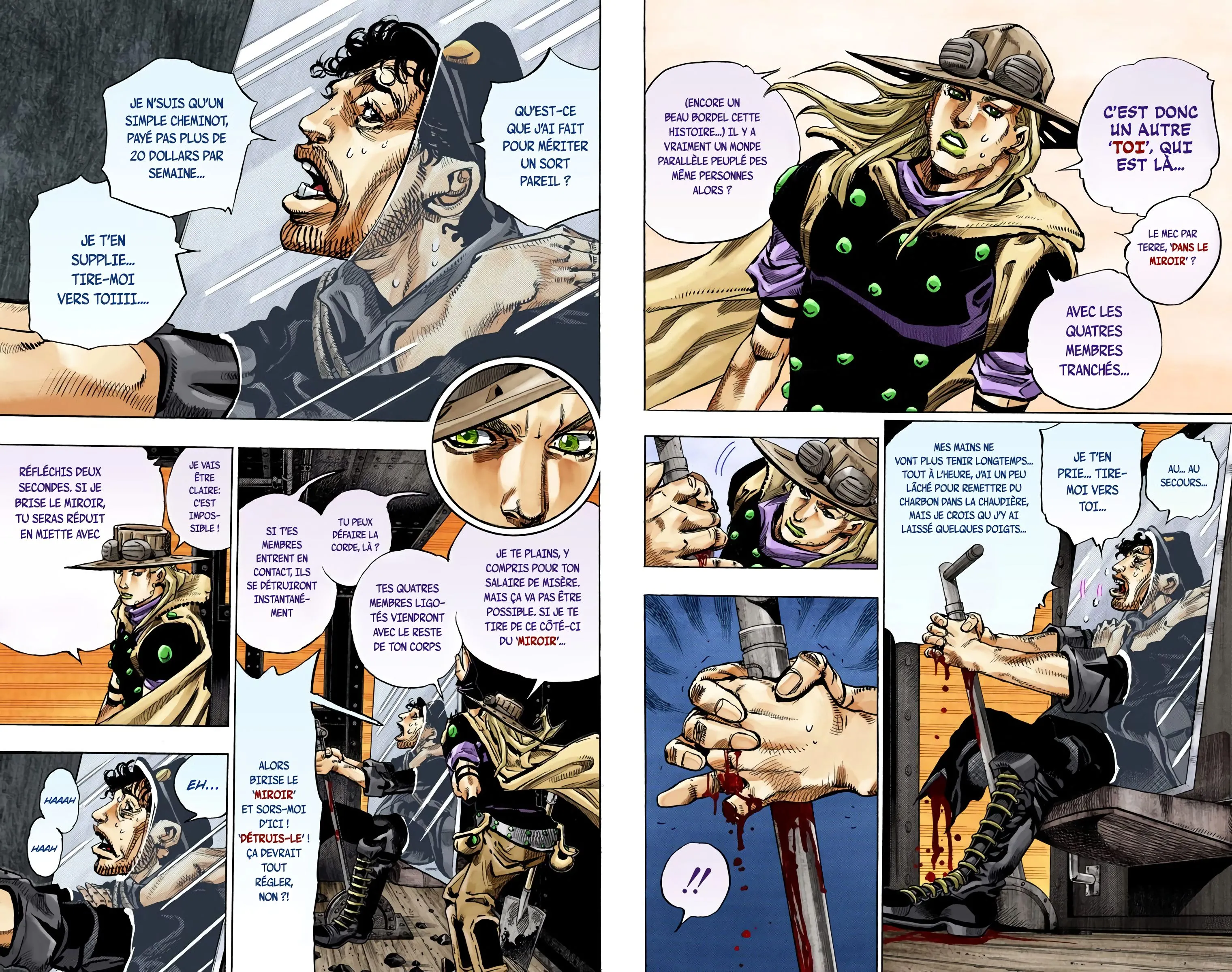 Read JoJo’s Bizarre Adventure Steel Ball Run FR Manga Online