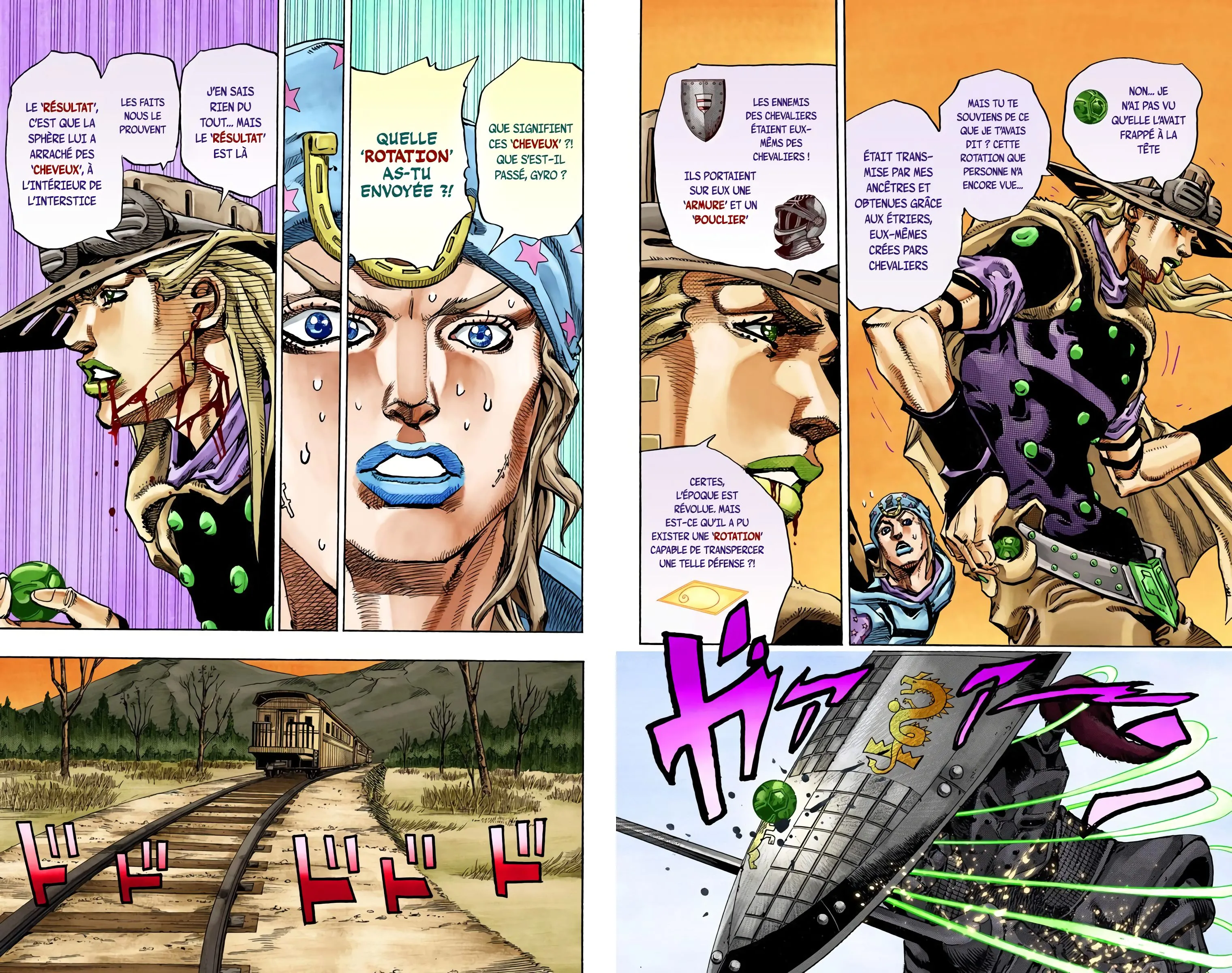 Read JoJo’s Bizarre Adventure Steel Ball Run FR Manga Online