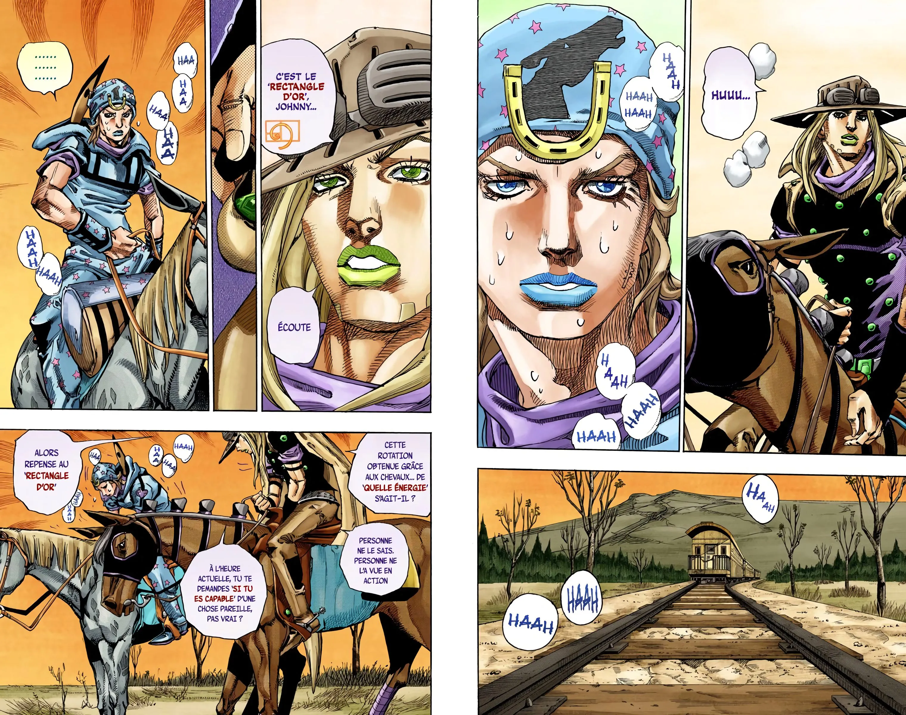Read JoJo’s Bizarre Adventure Steel Ball Run FR Manga Online