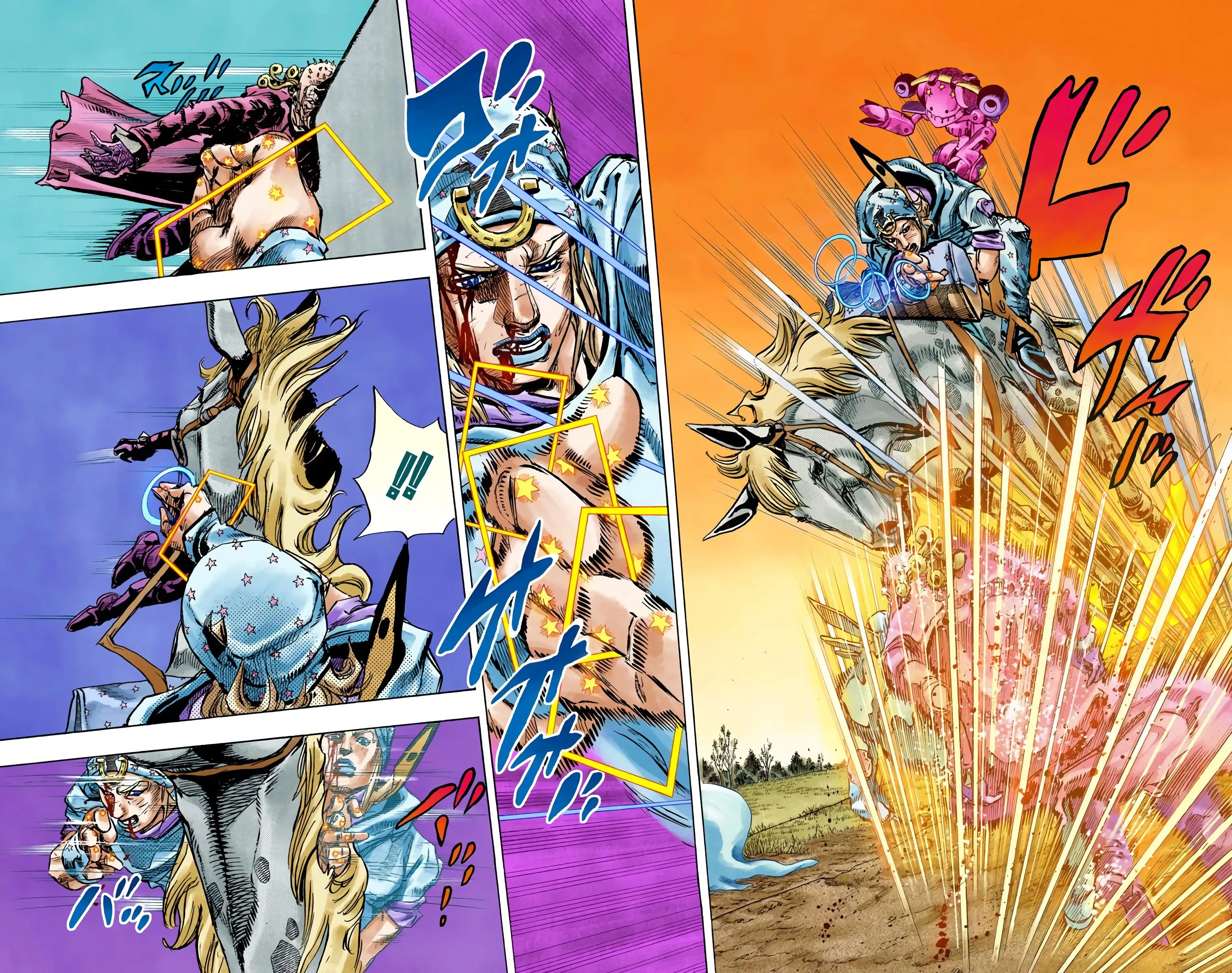 Read JoJo’s Bizarre Adventure Steel Ball Run FR Manga Online