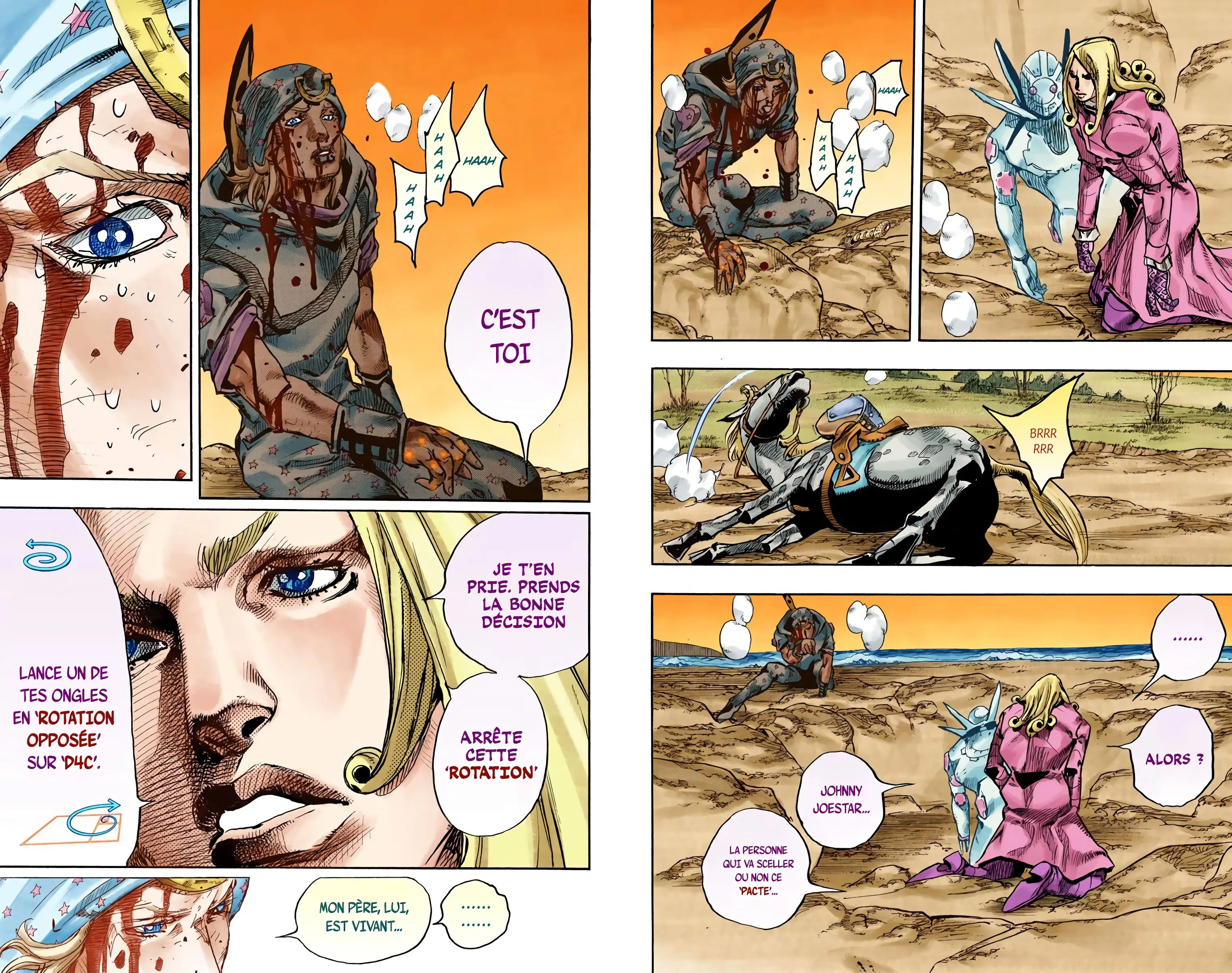 Read JoJo’s Bizarre Adventure Steel Ball Run FR Manga Online