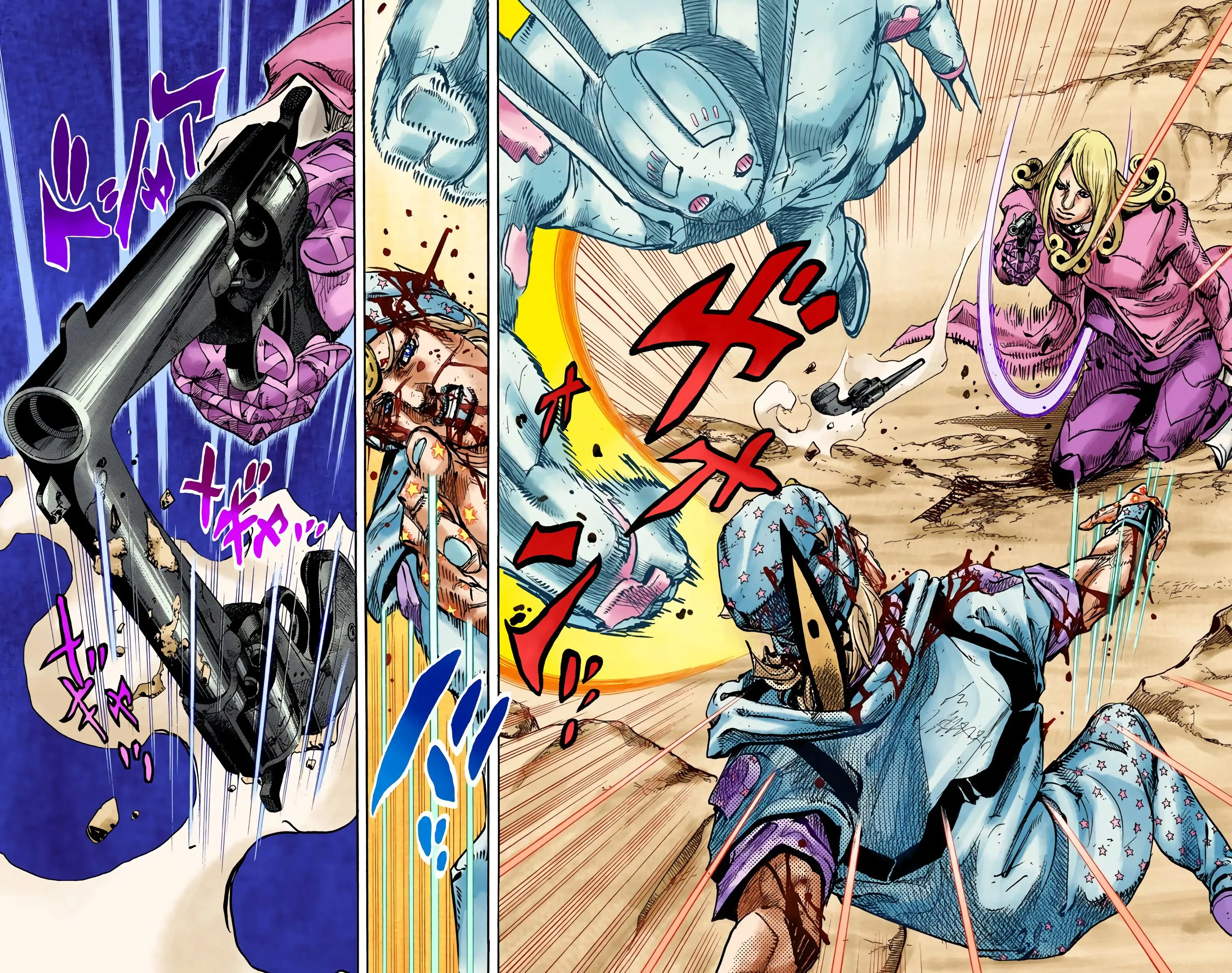 Read JoJo’s Bizarre Adventure Steel Ball Run FR Manga Online