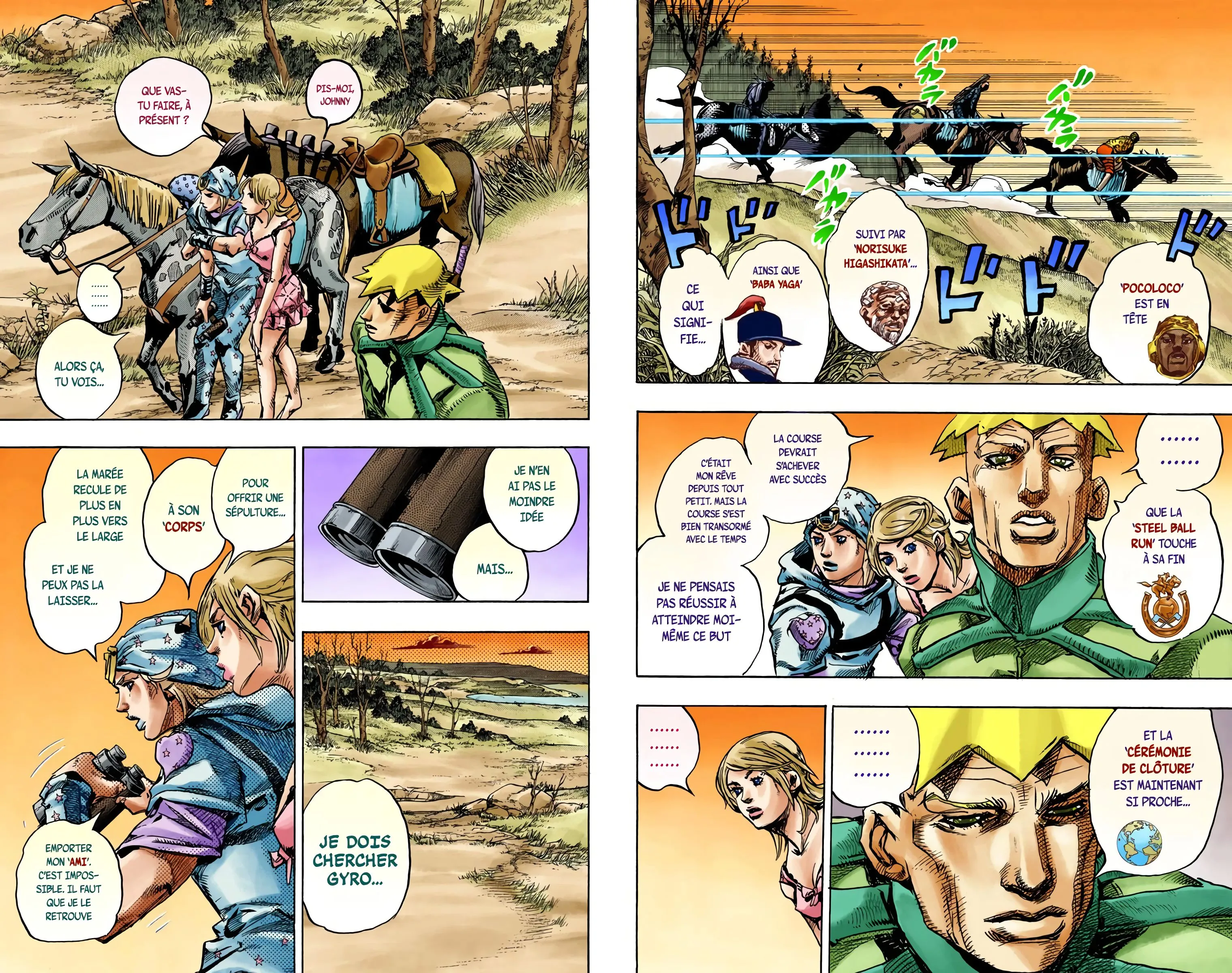 Read JoJo’s Bizarre Adventure Steel Ball Run FR Manga Online
