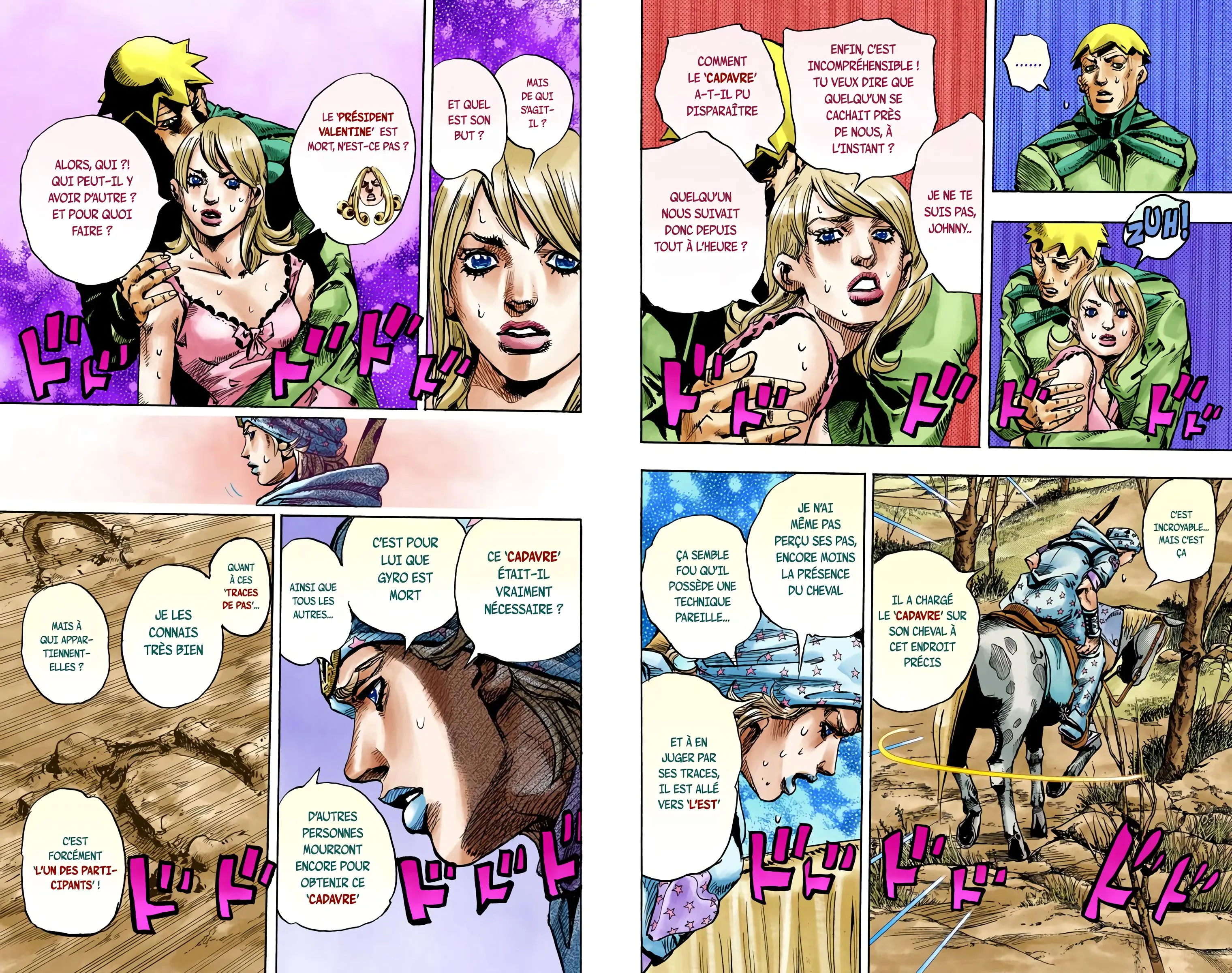 Read JoJo’s Bizarre Adventure Steel Ball Run FR Manga Online