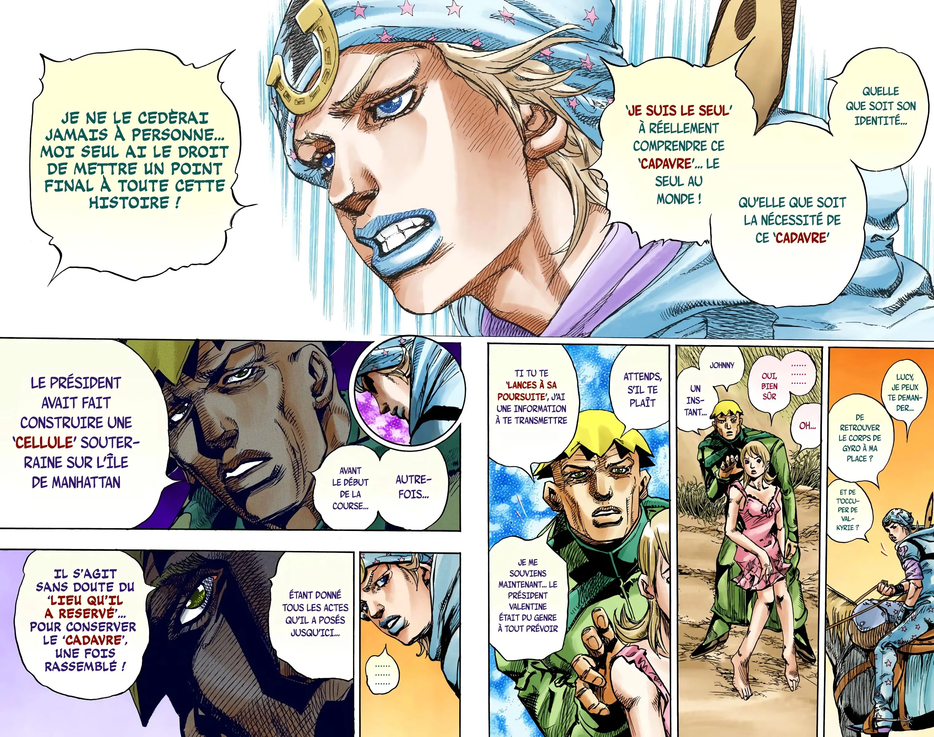 Read JoJo’s Bizarre Adventure Steel Ball Run FR Manga Online