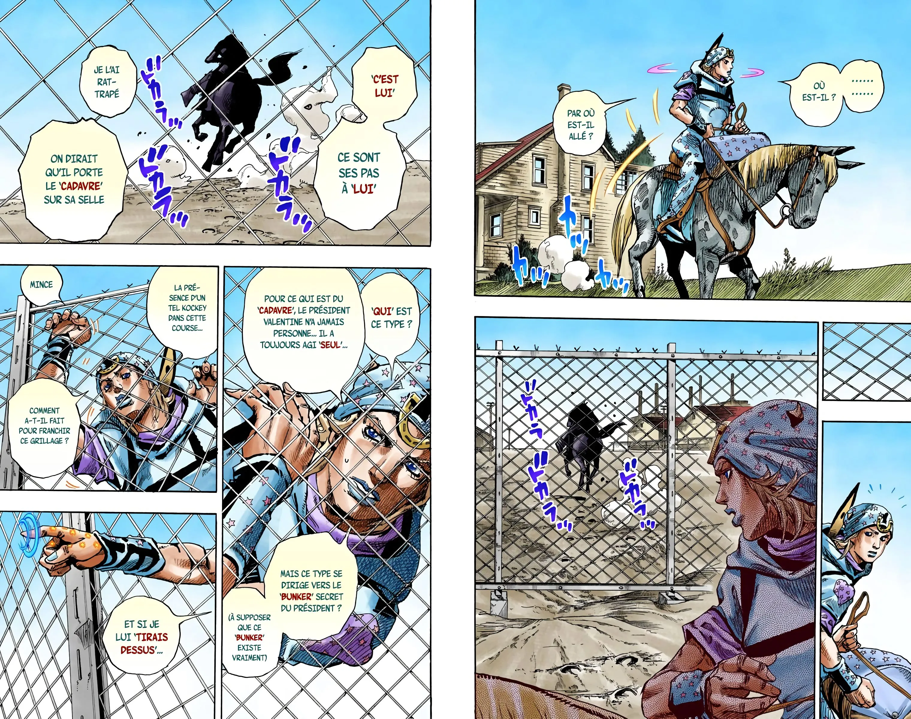 Read JoJo’s Bizarre Adventure Steel Ball Run FR Manga Online