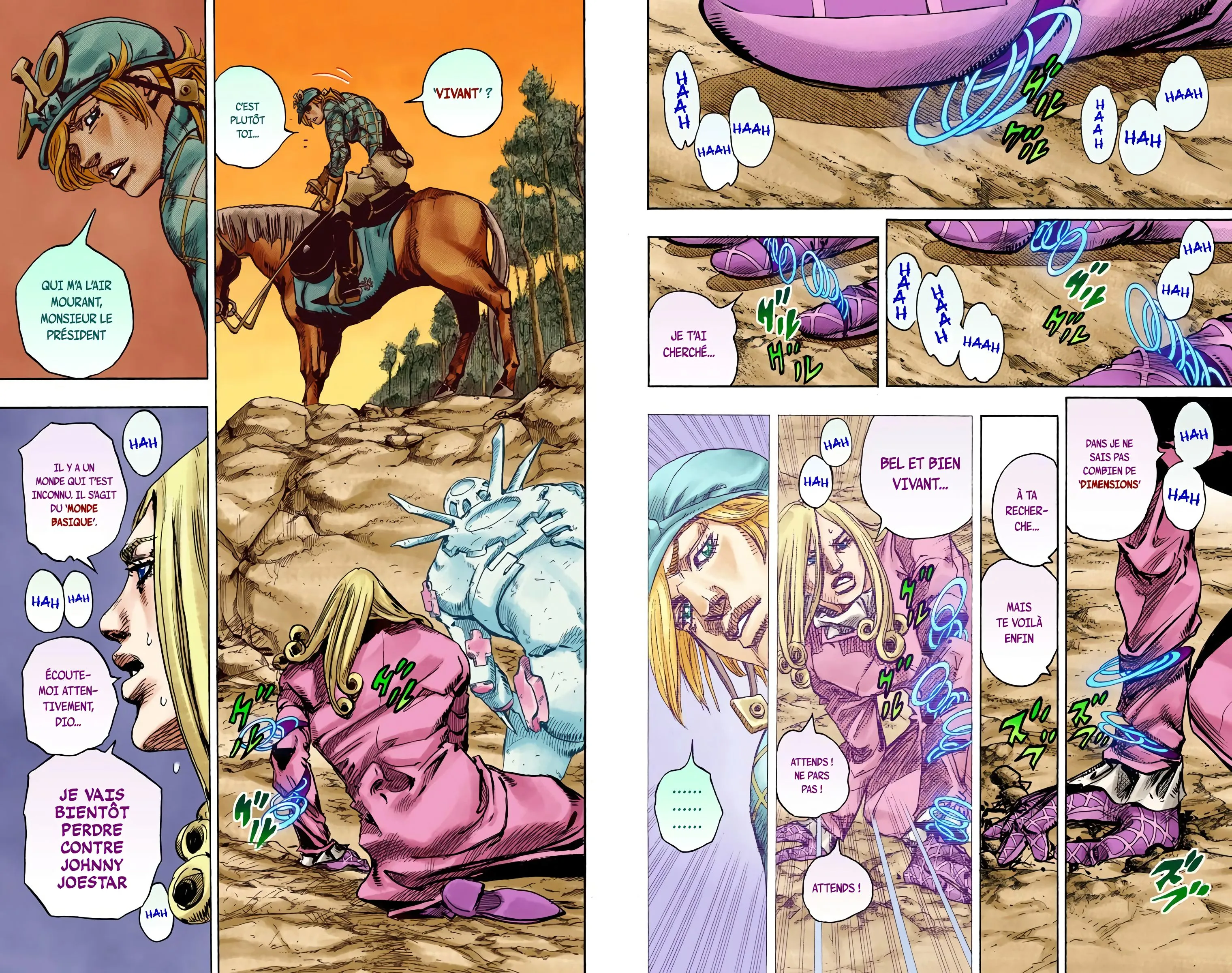 Read JoJo’s Bizarre Adventure Steel Ball Run FR Manga Online