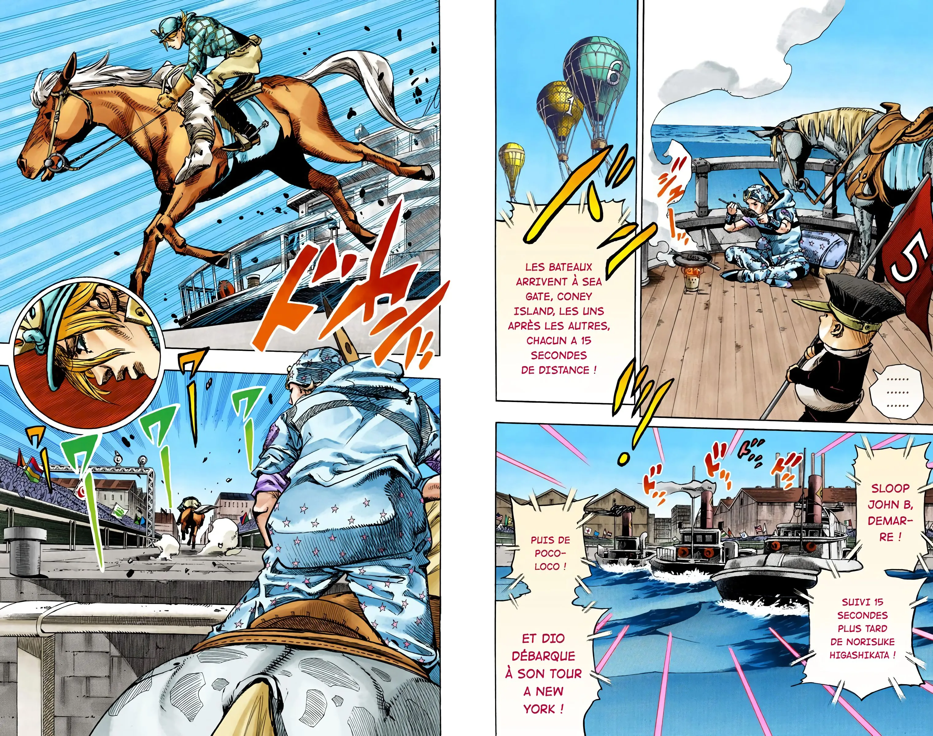 Read JoJo’s Bizarre Adventure Steel Ball Run FR Manga Online