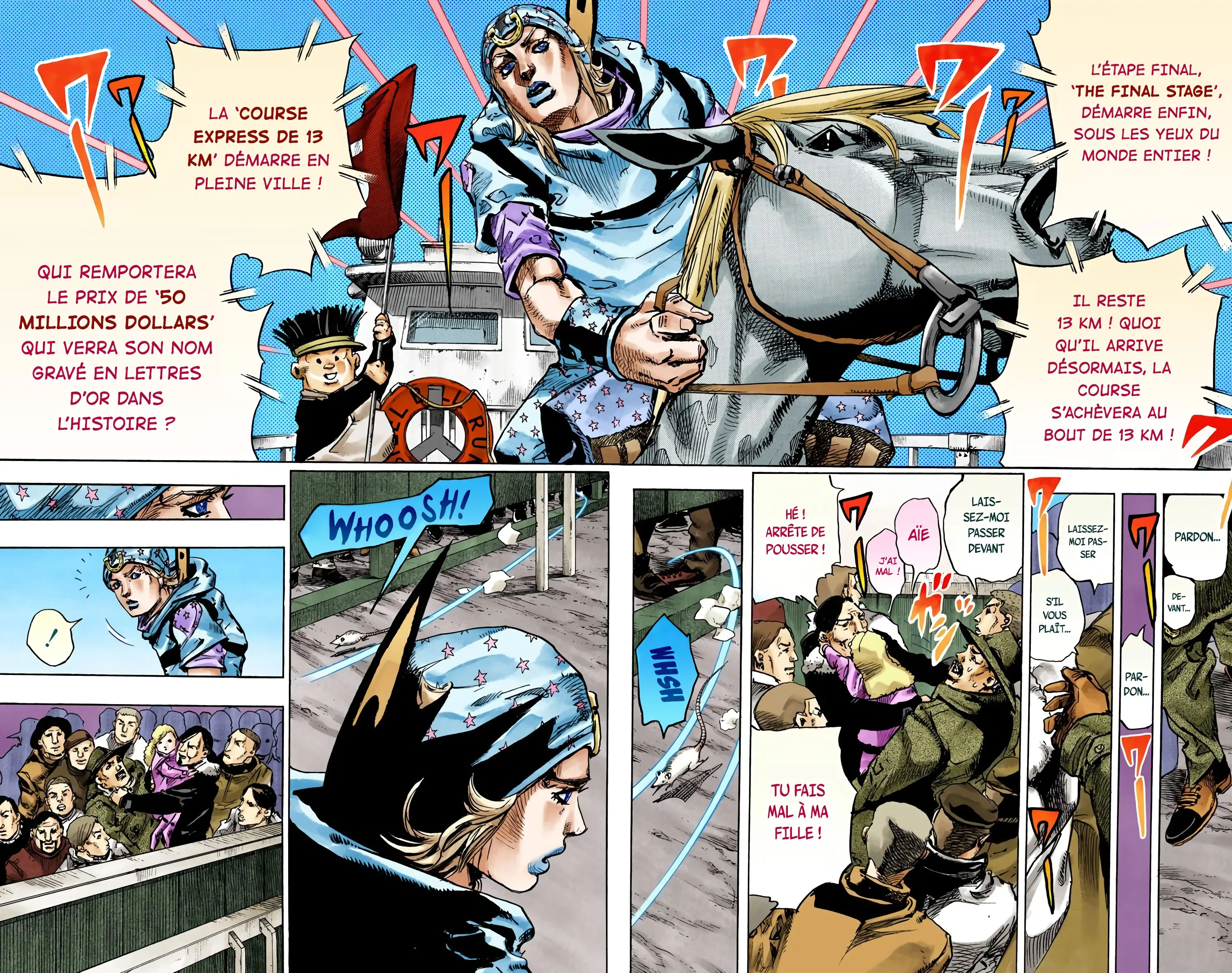 Read JoJo’s Bizarre Adventure Steel Ball Run FR Manga Online