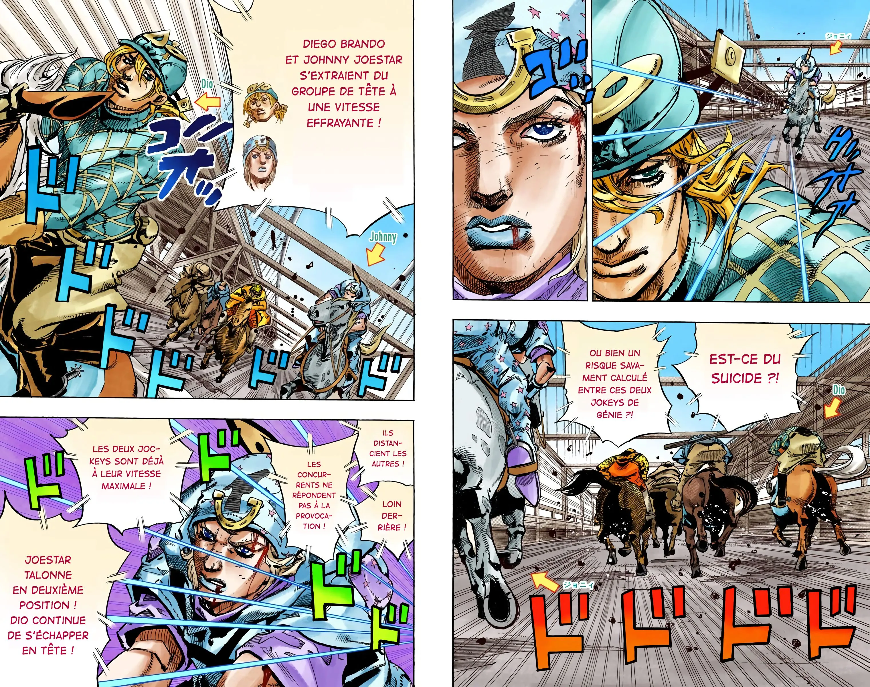 Read JoJo’s Bizarre Adventure Steel Ball Run FR Manga Online