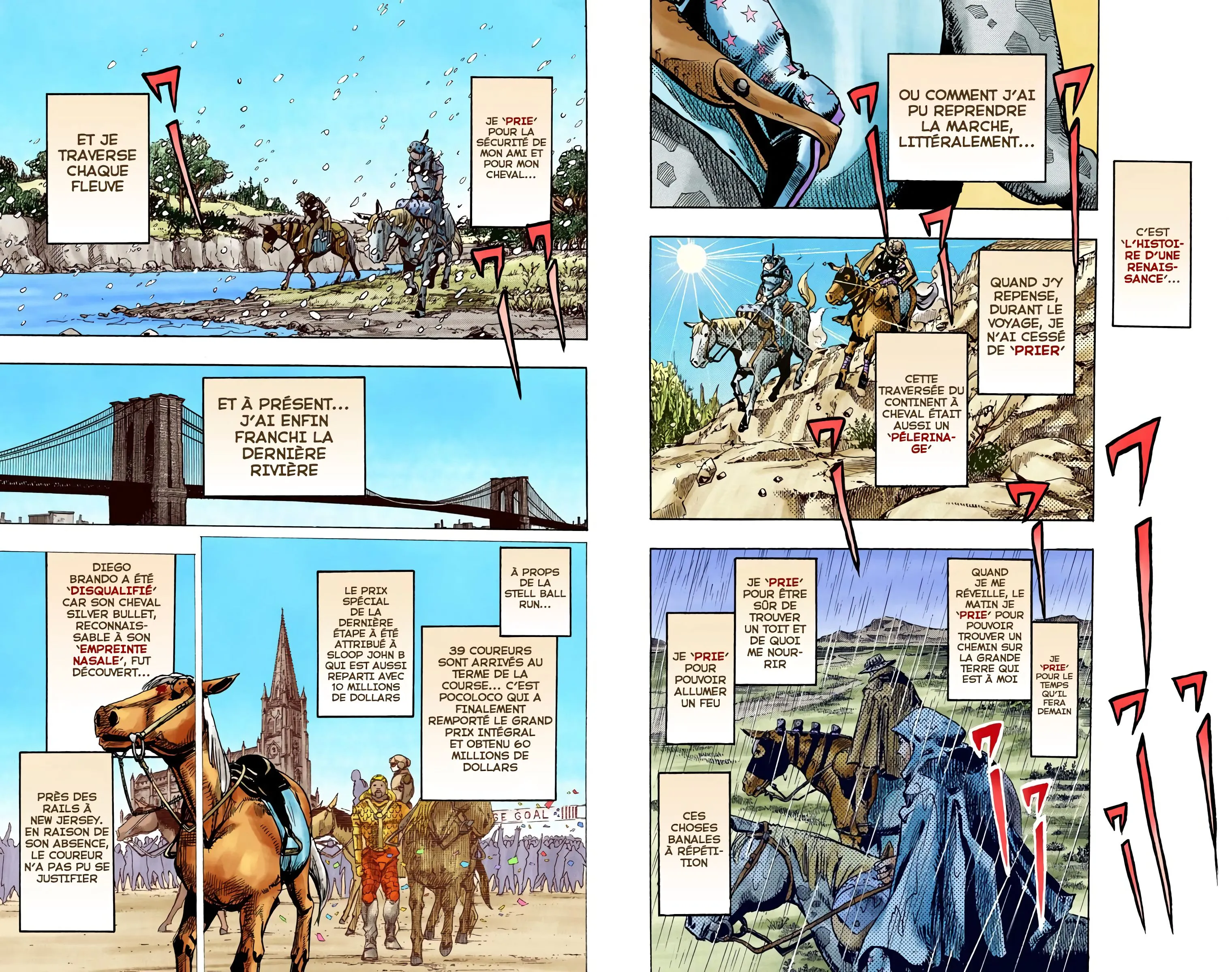 Read JoJo’s Bizarre Adventure Steel Ball Run FR Manga Online
