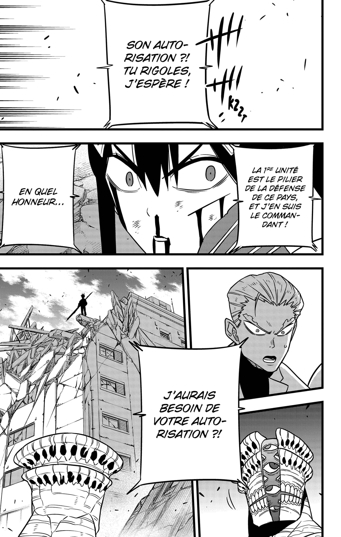 Read Kaiju N°8 FR Manga Online