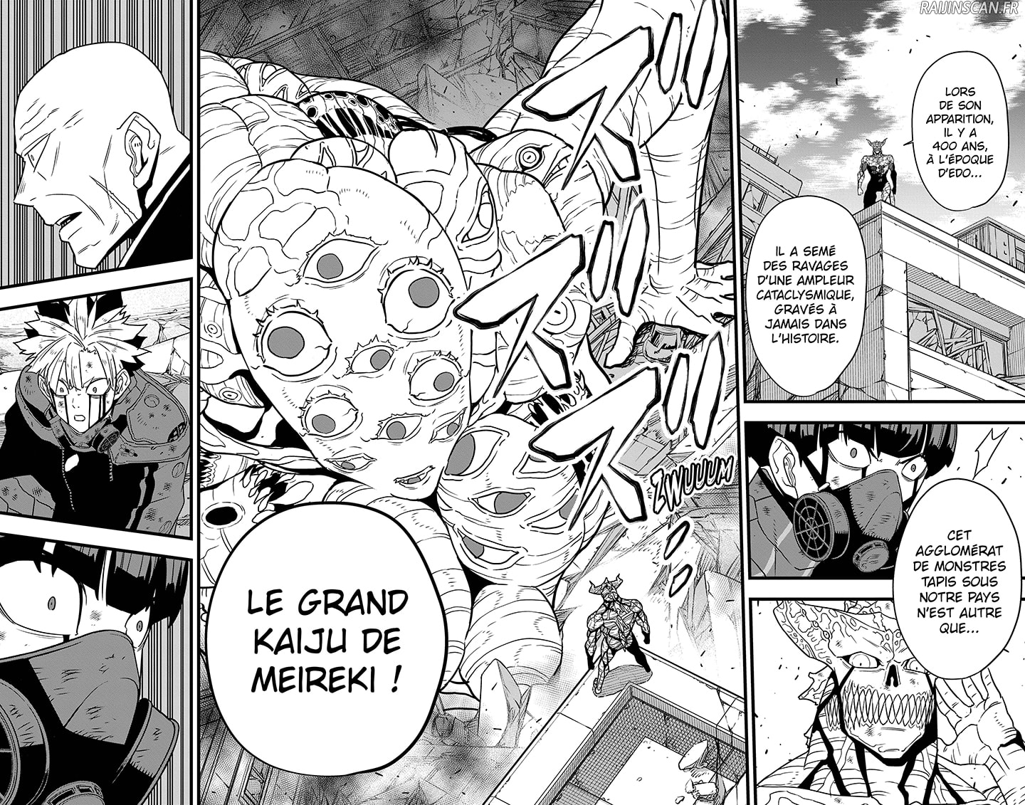 Read Kaiju N°8 FR Manga Online