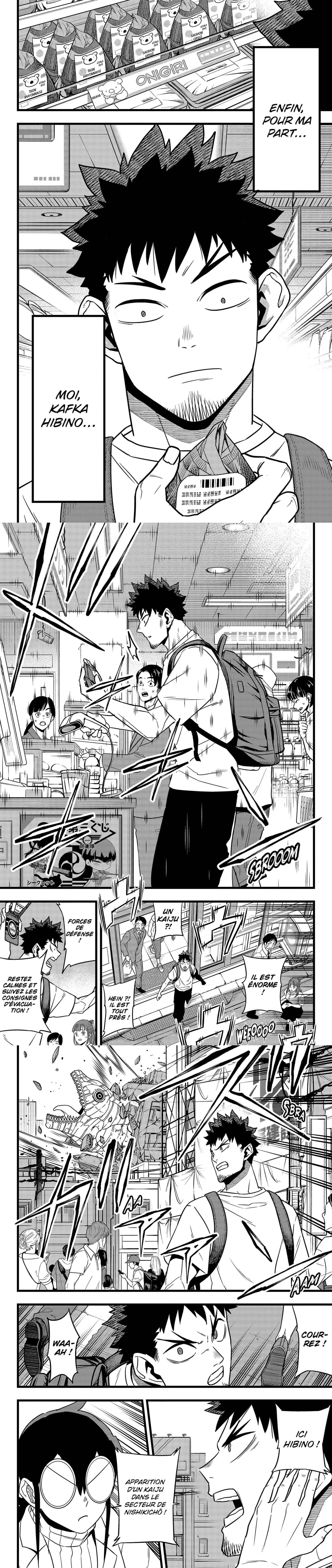 Read Kaiju N°8 FR Manga Online